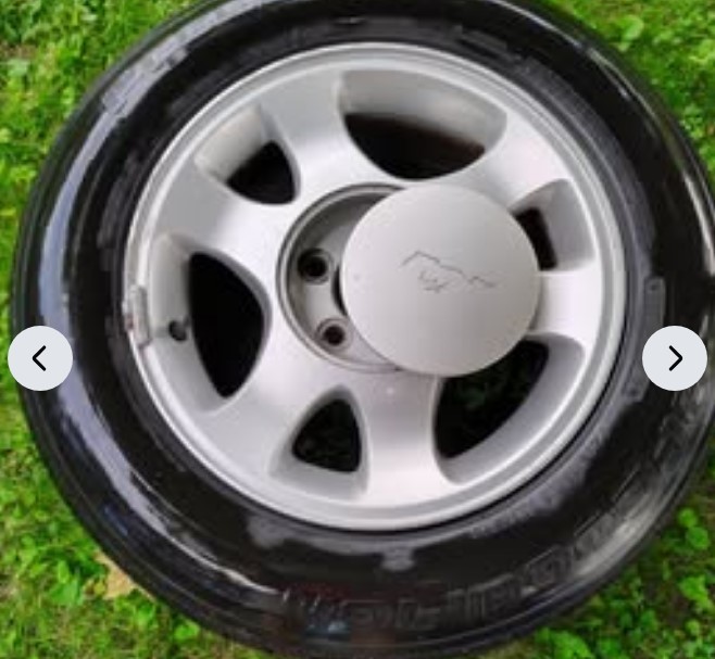 Set of 15" Wheels & Precept Touring P205/65R15 All-Season Tires