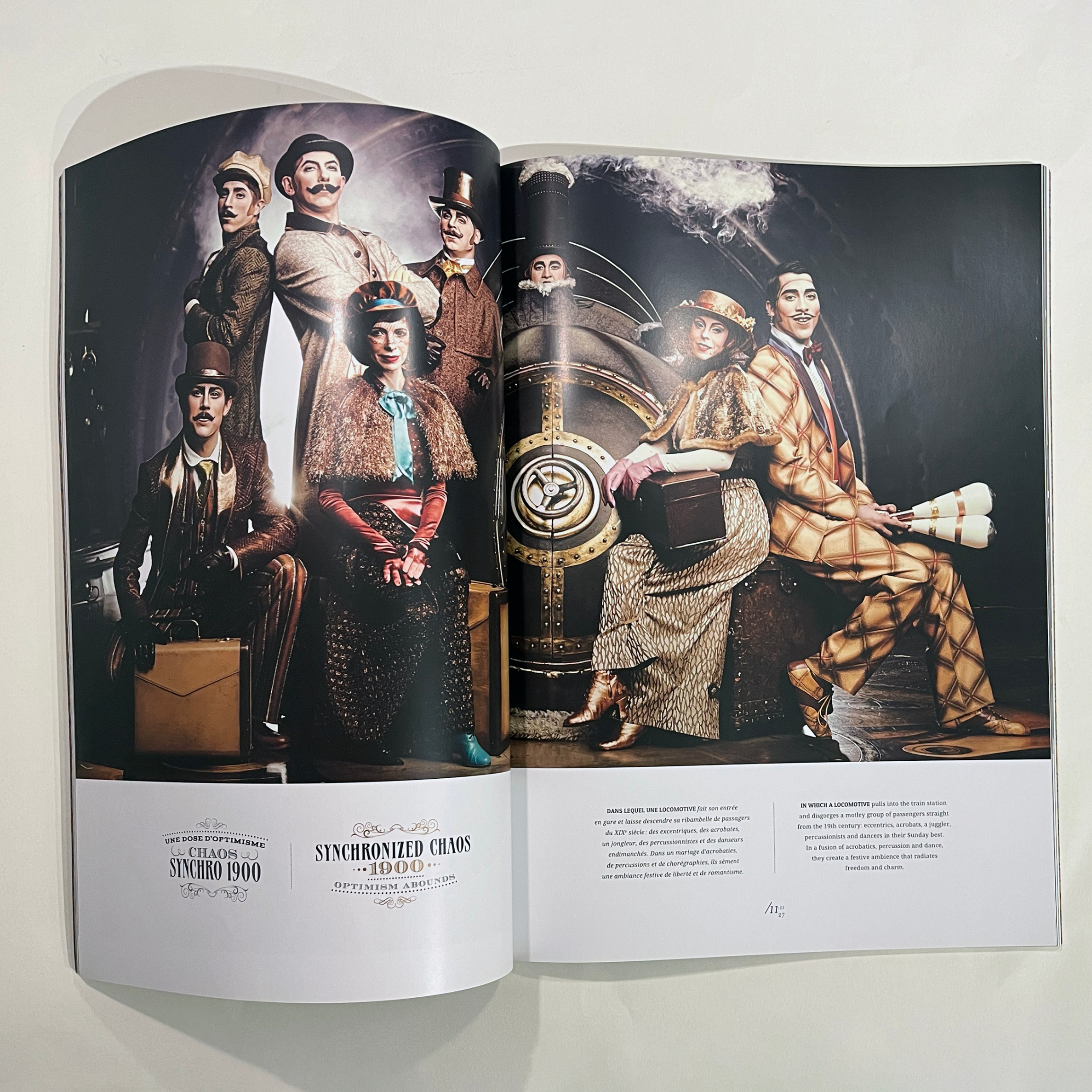 Large Cirque du Soleil Kurios Program - Very Good Condition - photo 4