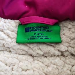 Mountain Warehouse Girls Winter Jacket – Size 2-3 Years - photo 4
