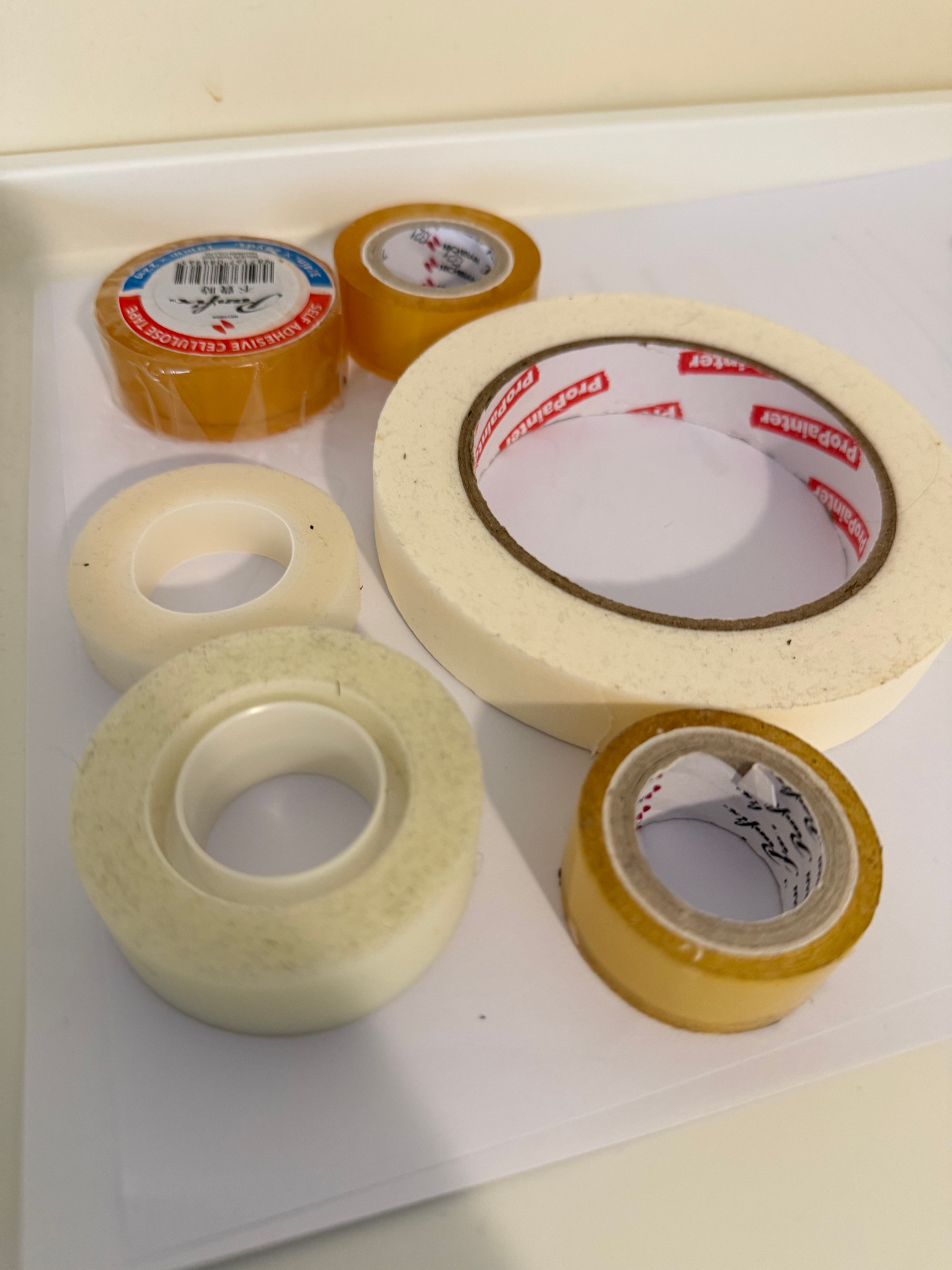 Assorted Adhesive Tape Set – 6 Rolls - photo 2