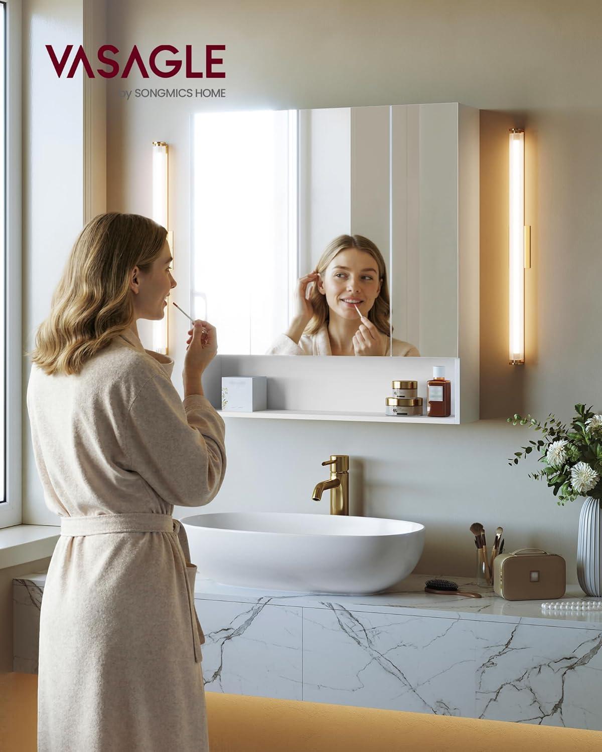 Medicine Cabinet Mirror, Bathroom Wall Mirror Cabine - photo 3