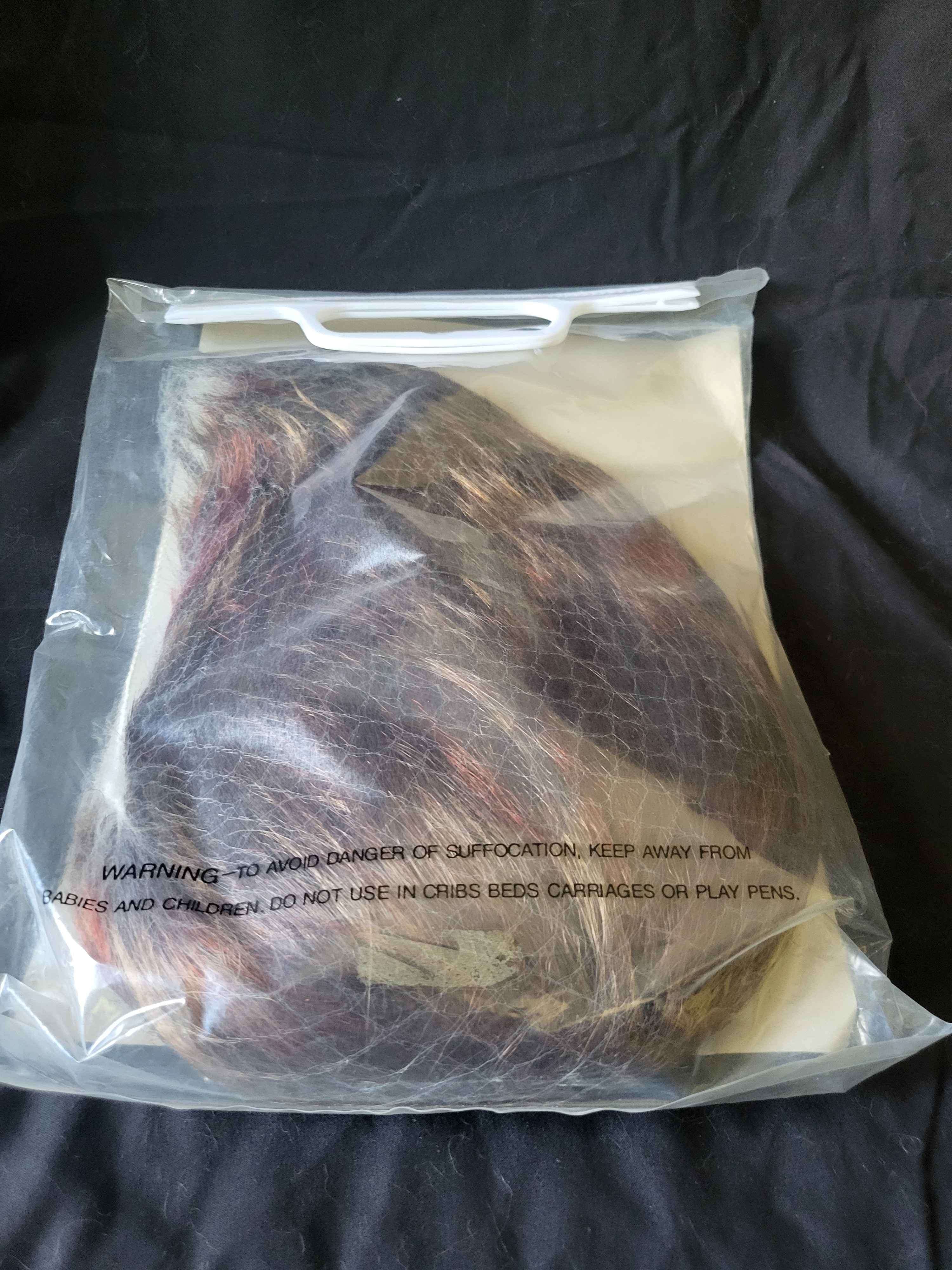 Short Brown Wig W/auburn & candy blond streaks - photo 2