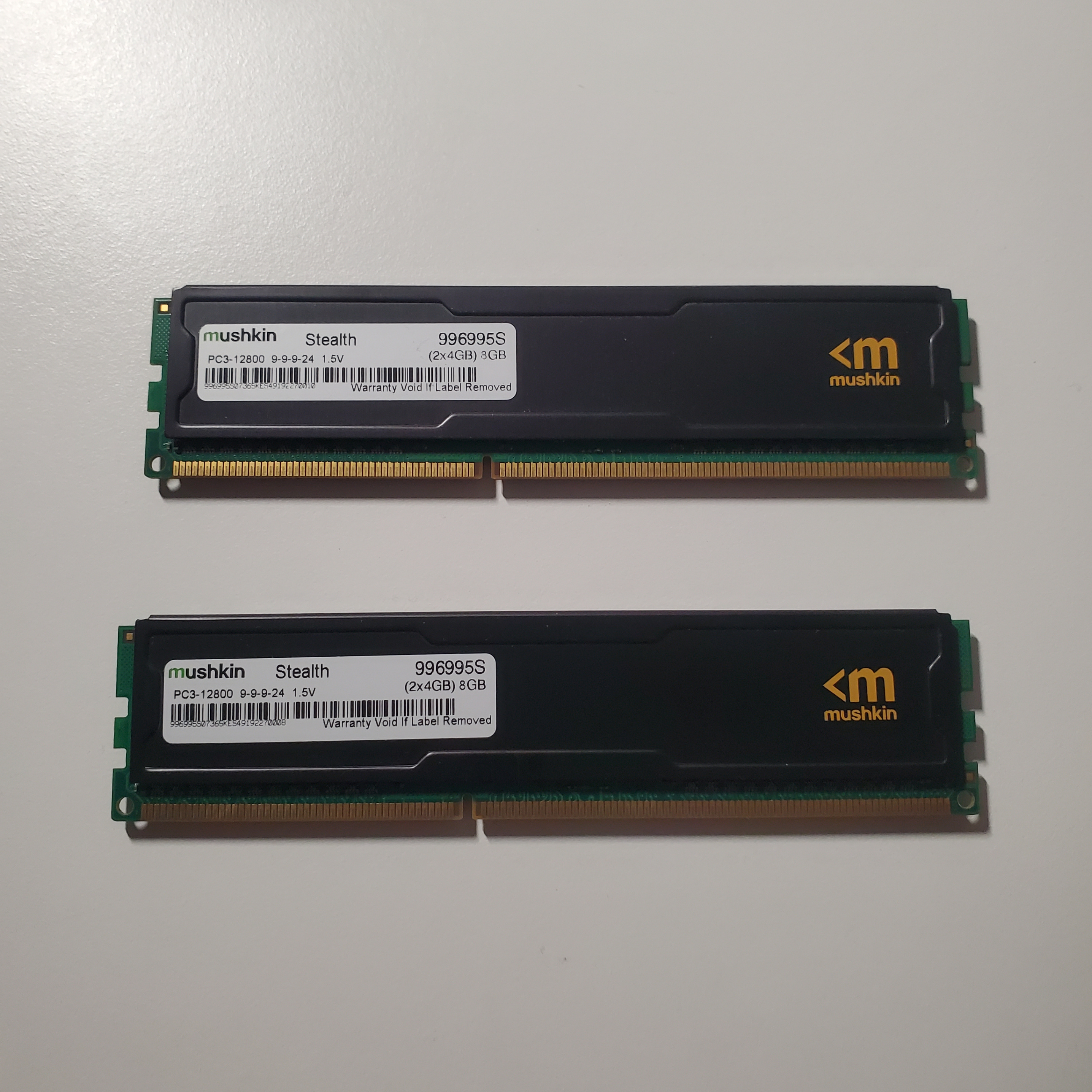 Mushkin 8GB DDR3 Computer Memory