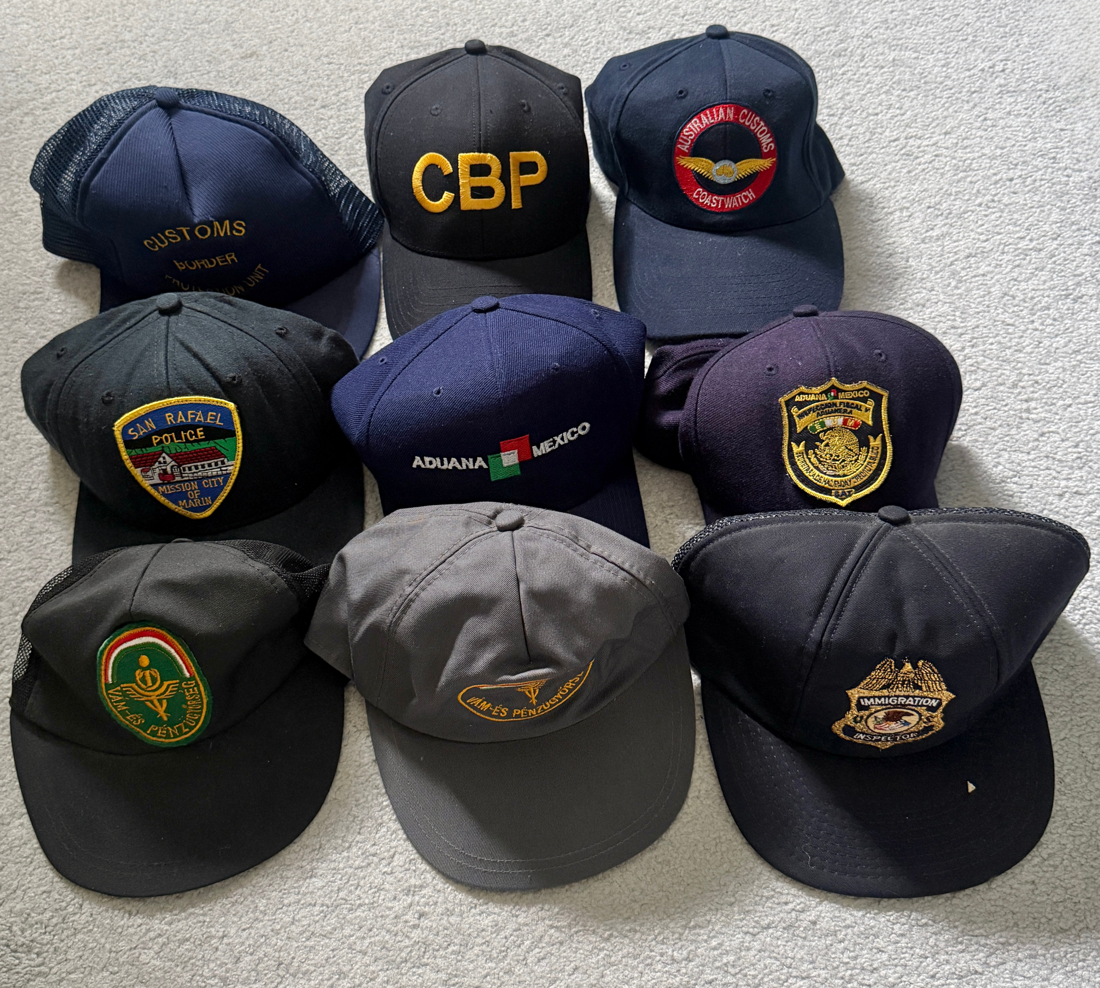 18 Baseball Ball Caps – Hat Collection - photo 2