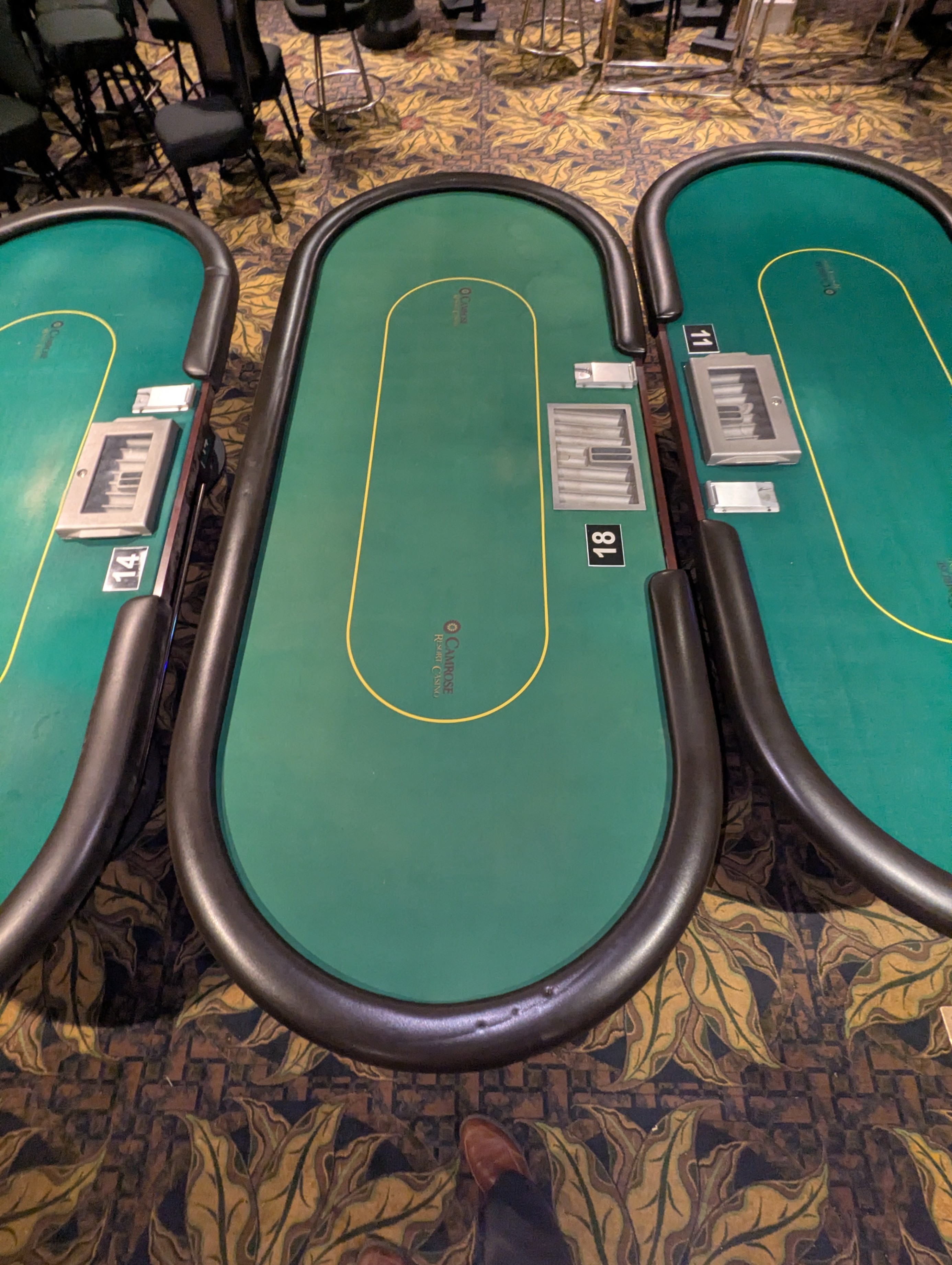 5 Poker Tables - $300 Each