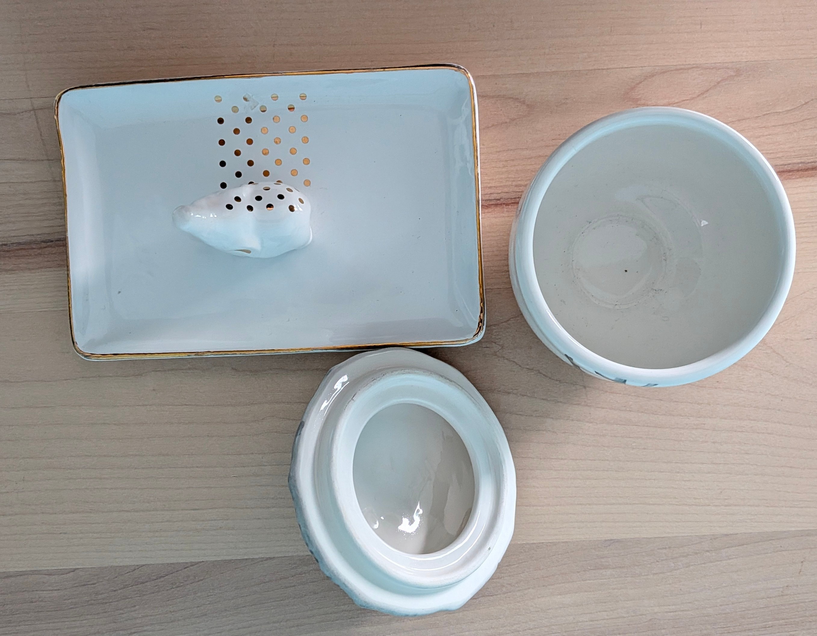 Jewelry tray and jar - photo 2