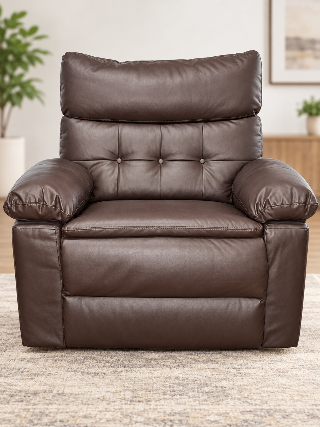 GARVEE Oversized Swivel Recliner – Like New