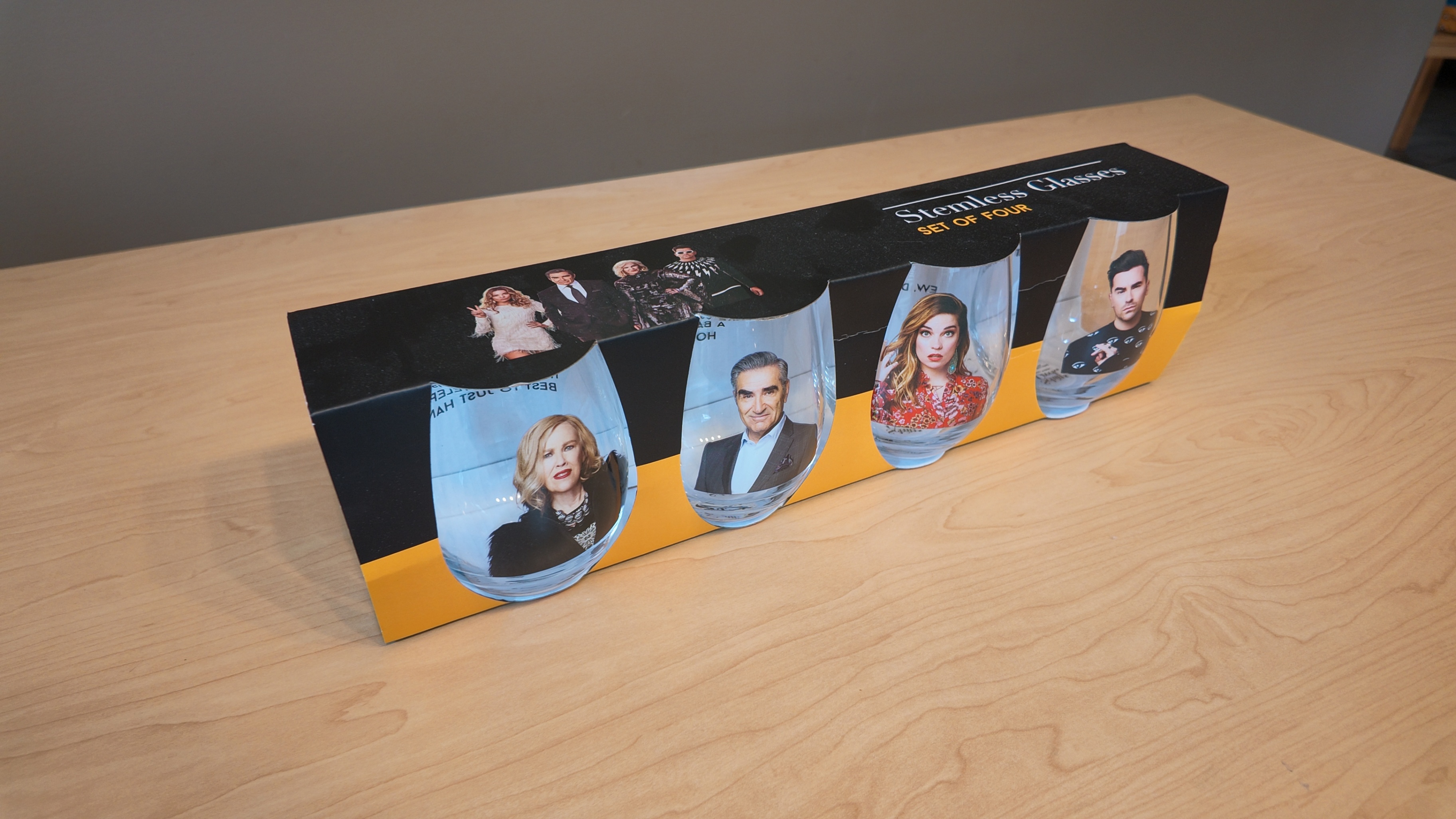 Schitt's Creek Stemless Glasses – Set of 4 - photo 3