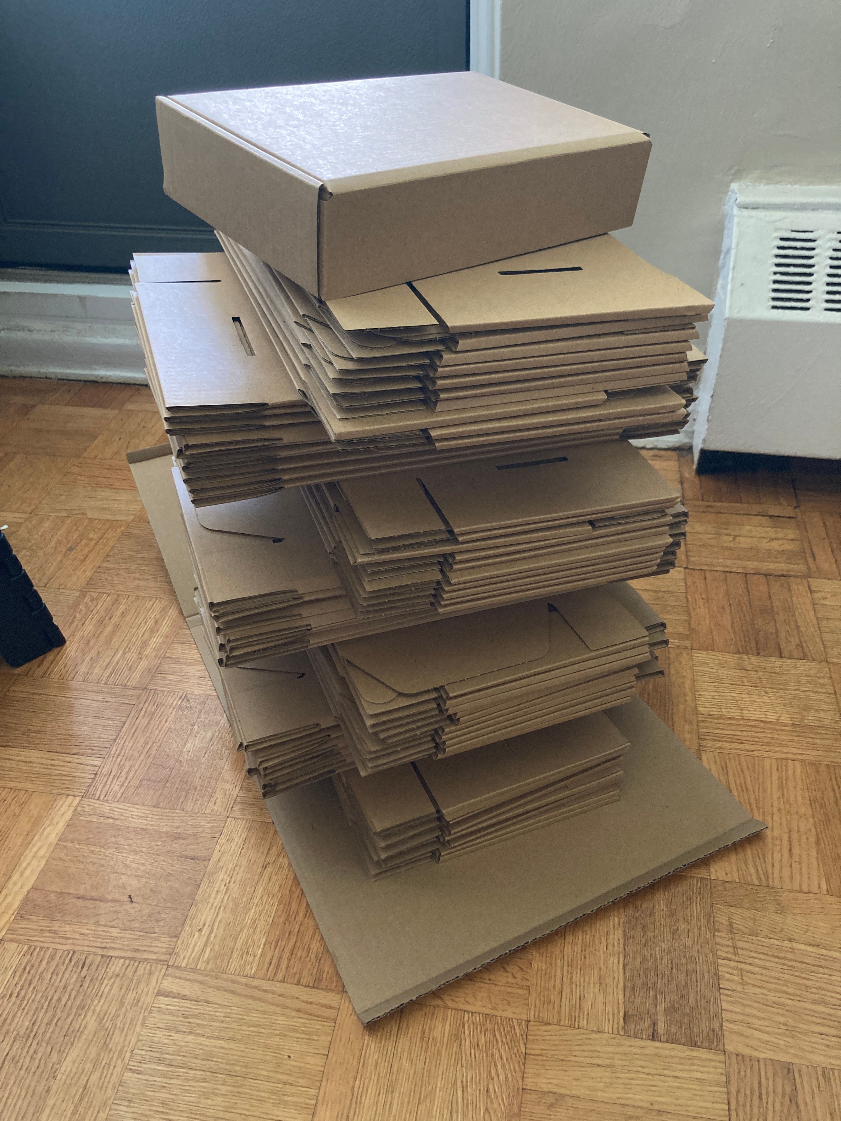 9x6x2 inch Shipping Boxes 70 Pack
