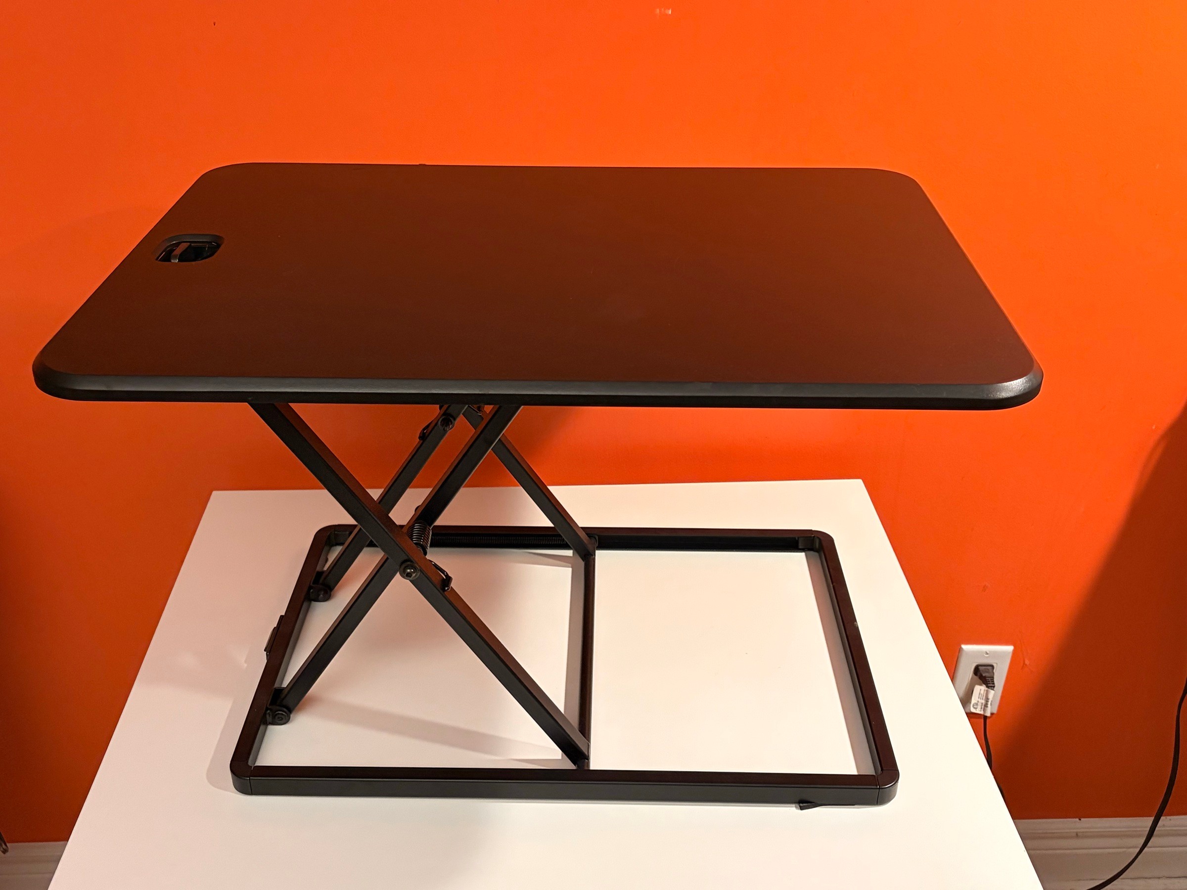 Height-Adjustable Standing Desk Converter