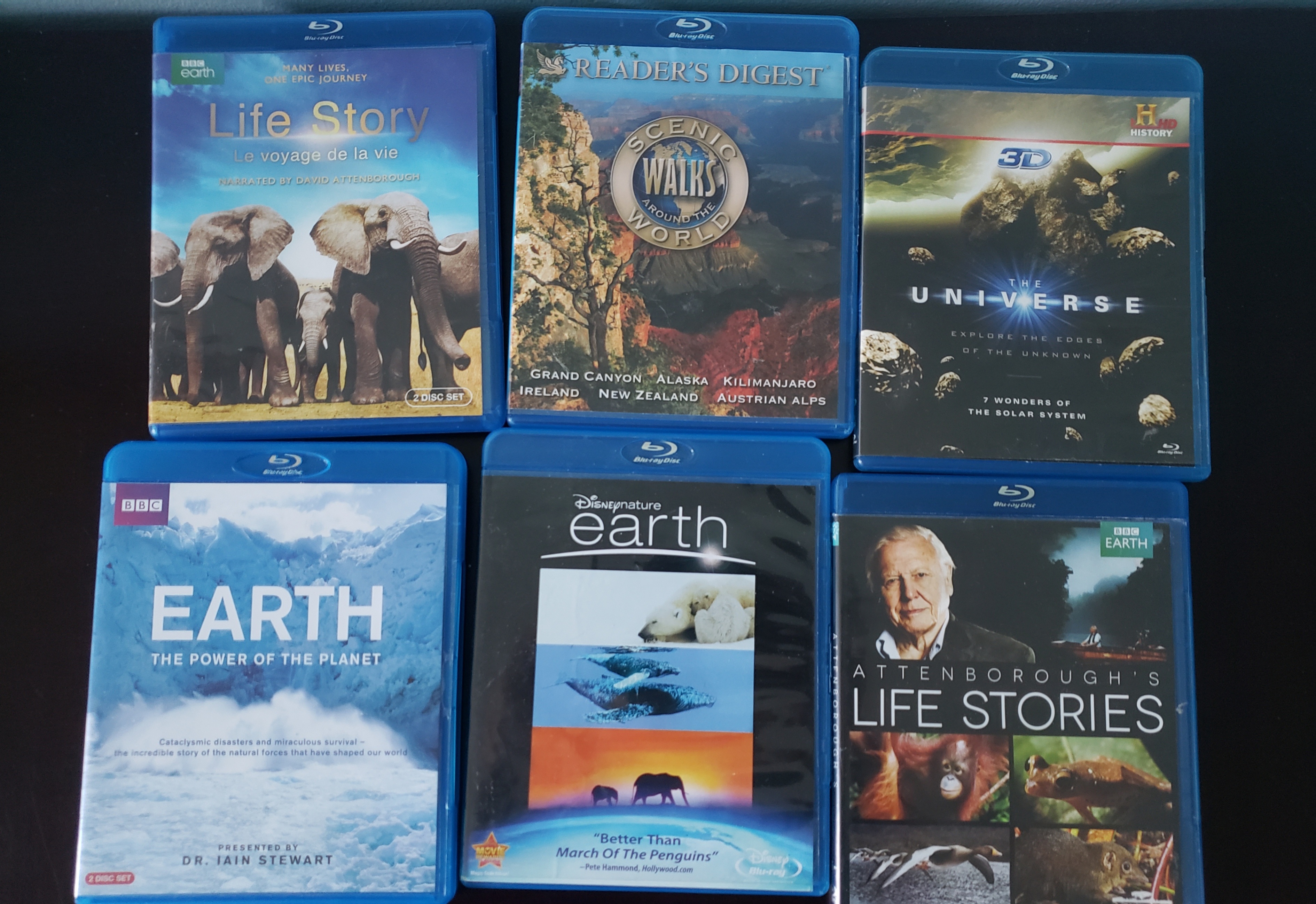6 Documentary Movies Bluray Bundle