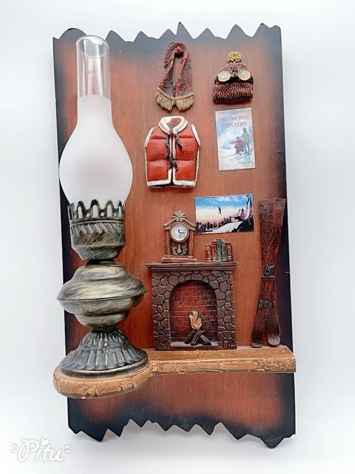 Decorative wall plaque 9" x 16"