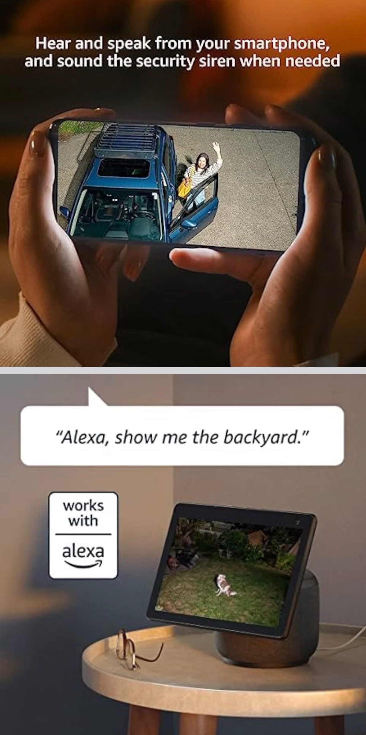 Blink Wired Floodlight HD Camera Smart Live, Motion Detec, Siren - photo 3