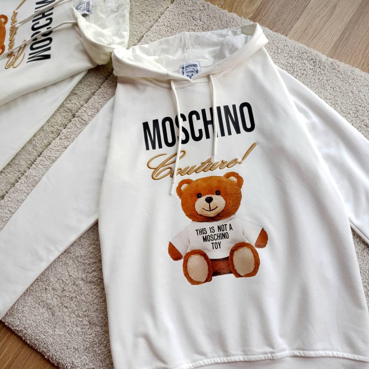 MOSCHINO COUTURE WOMEN’S HOODIE SWEATSHIRT SIZE XL - photo 2
