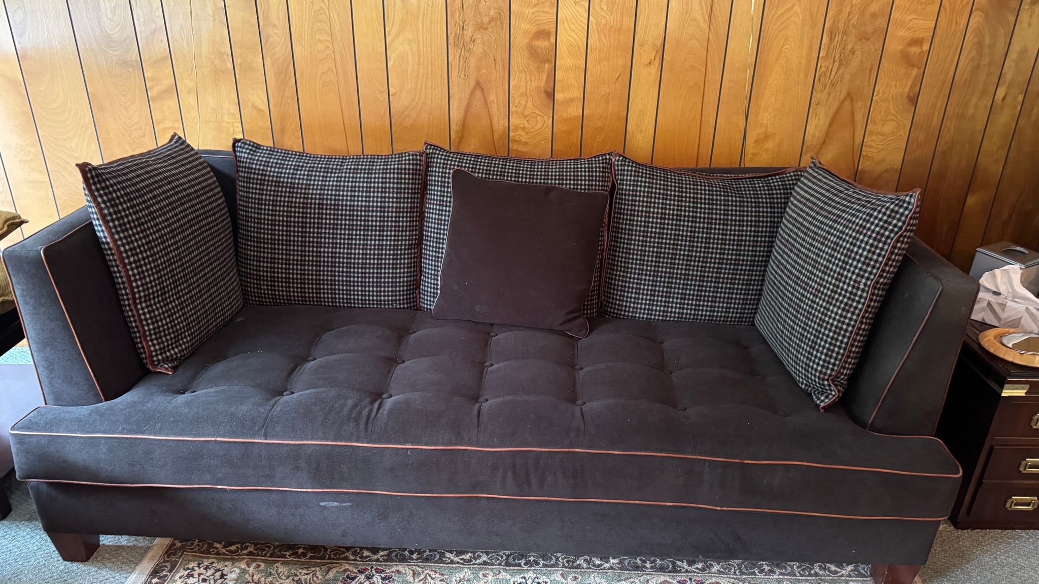 Ralph Lauren 3-Seater Upholstered Sofa – C$450
