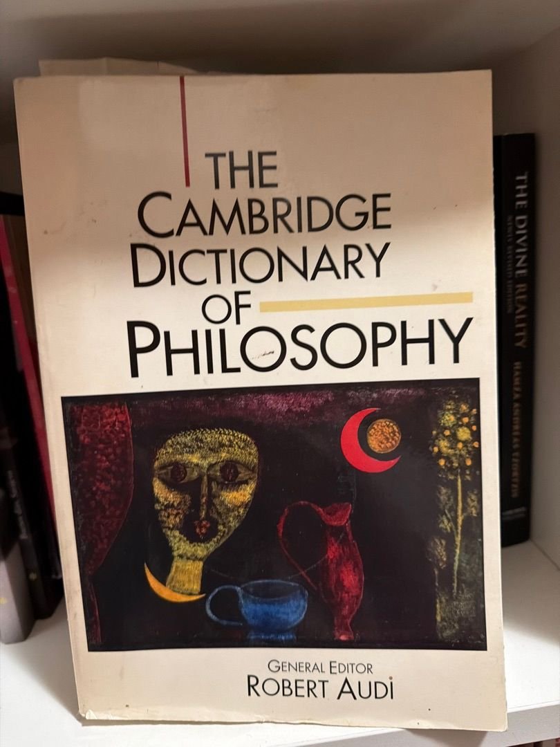 The Cambridge Dictionary of Philosophy – Robert Audi, Paperback