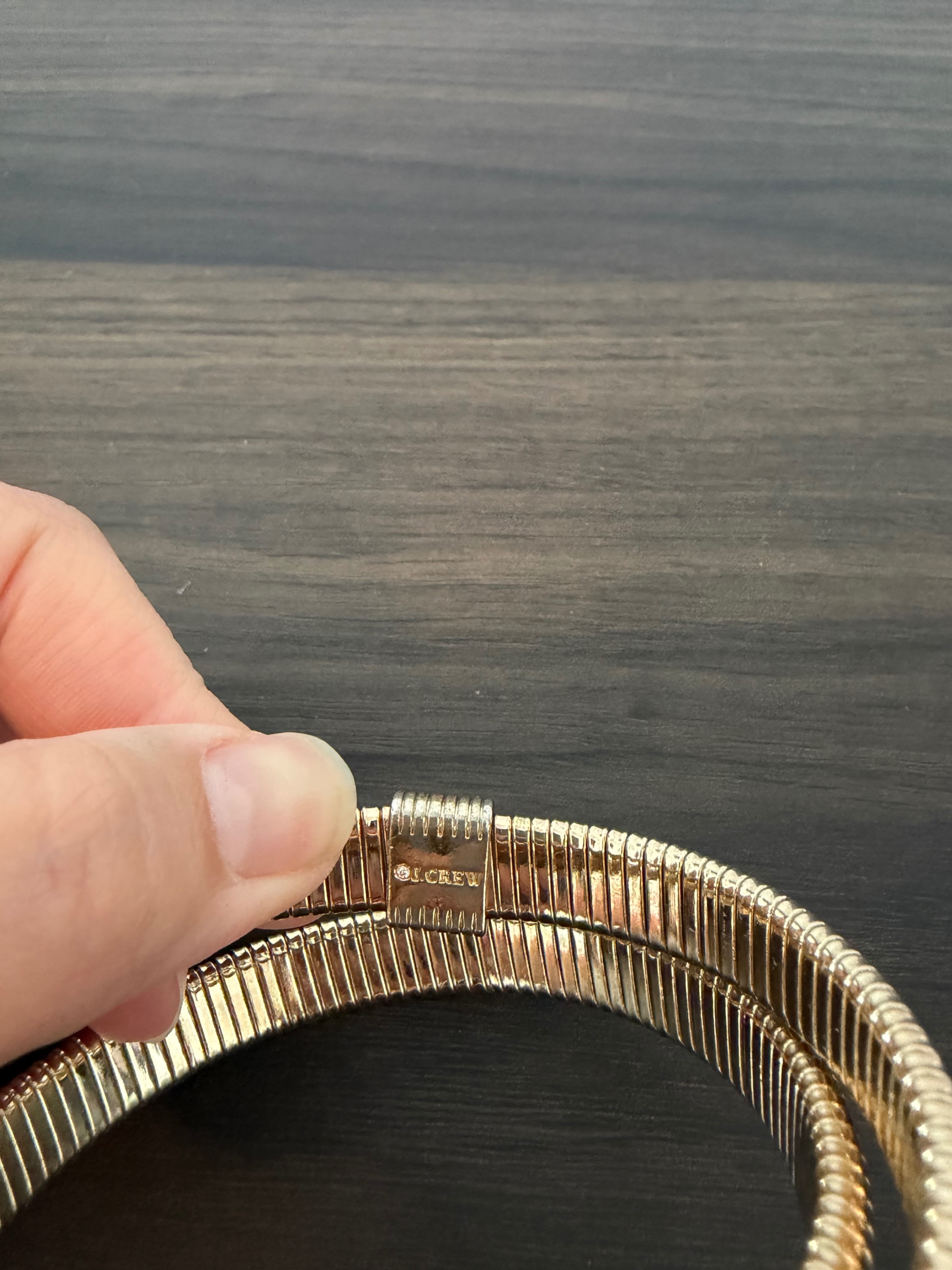J.Crew Rose Tone Wrap Cuff Bracelet - photo 4
