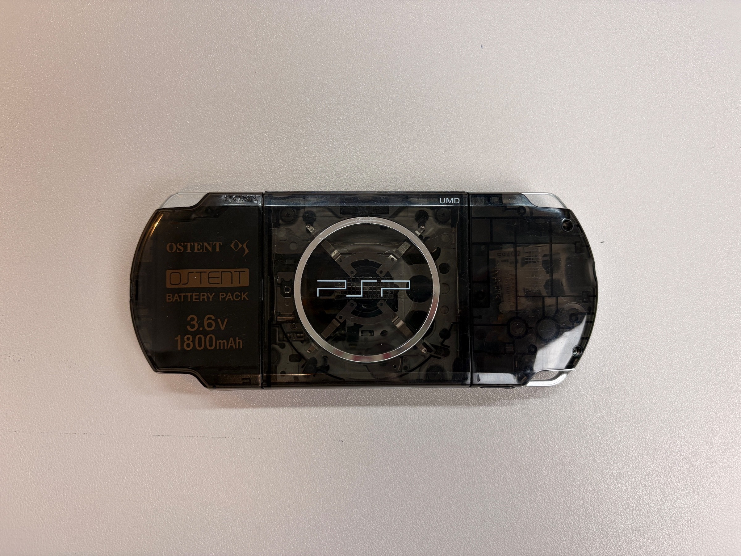 Sony PSP 3000 Handheld Game Console — Transparent Black - photo 2