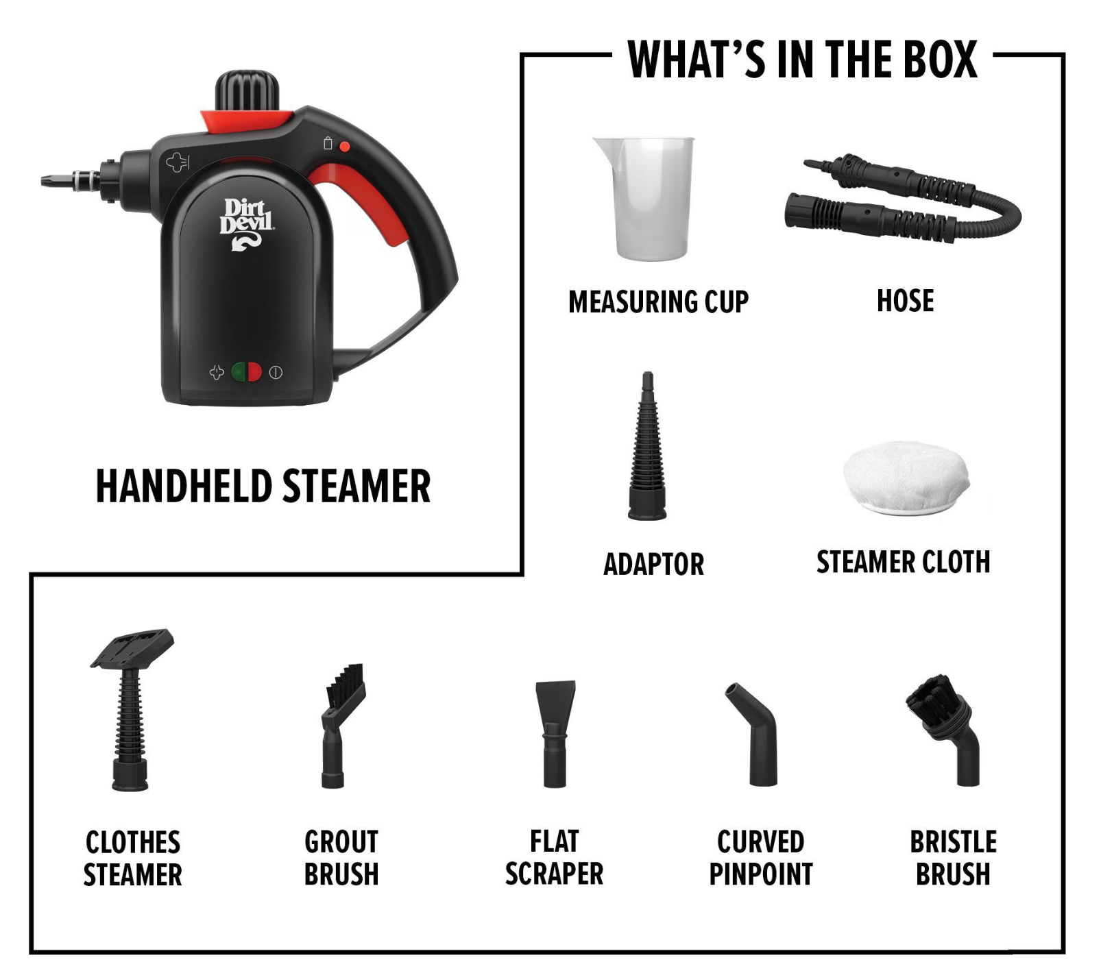 Dirt Devil Handheld Steam Cleaner - photo 2