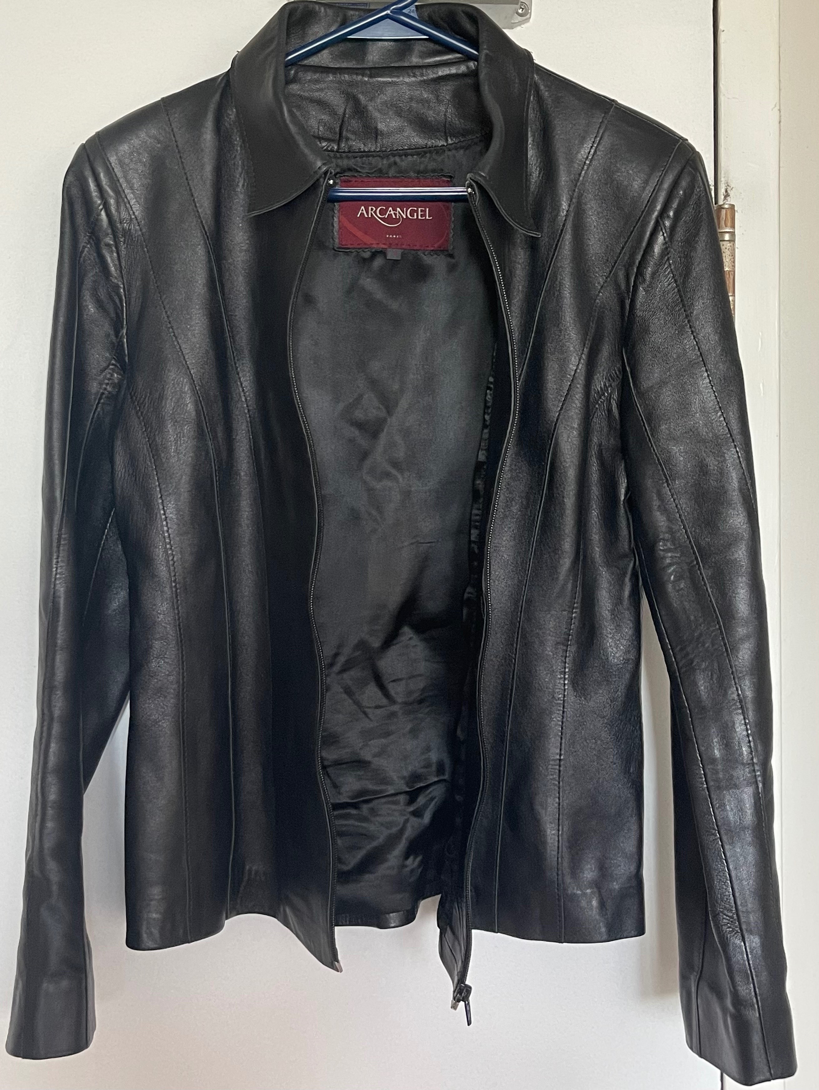 Arcangel Paris French Lambskin Leather Jacket (S)