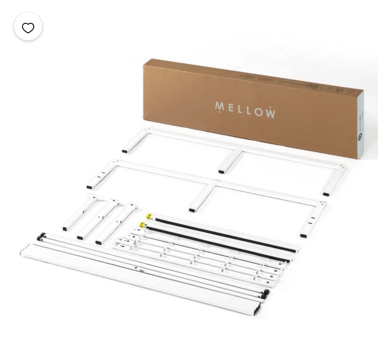 Mellow Mattress 16" Metal Platform Bed Frame King Heavy Duty - photo 3