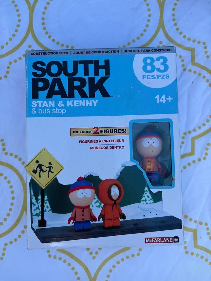 South Park construction set - bus stop