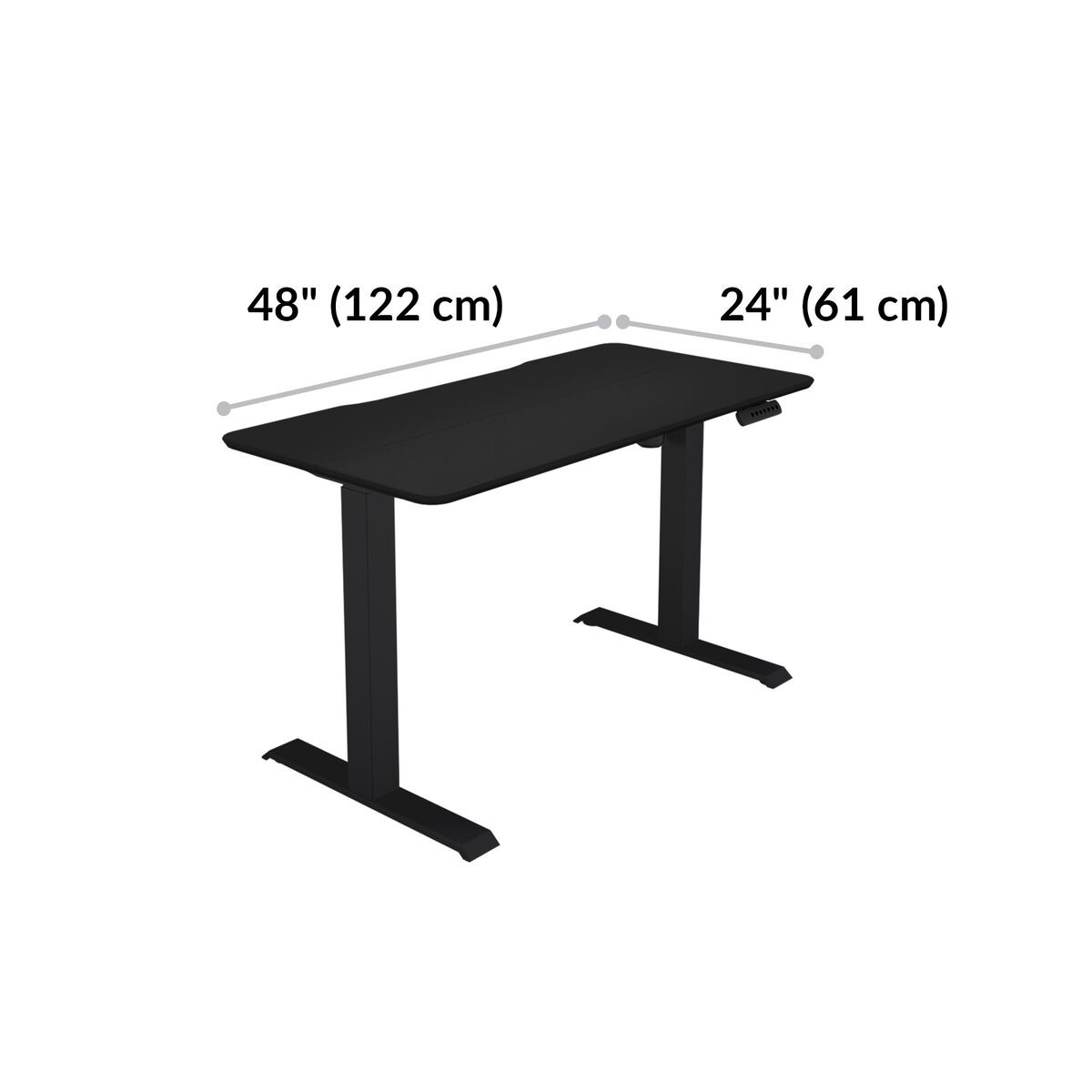WFH Set: Vari Standing Desk + Chair + Dell 27" Monitor + Stand - photo 3