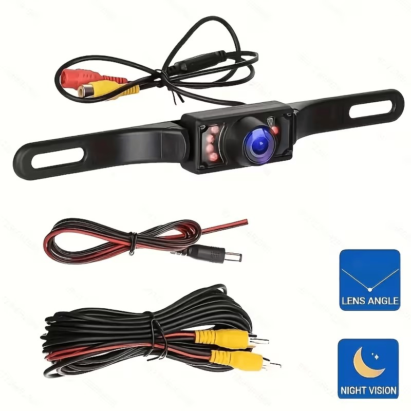 Car Backup Camera, Long License Plate Frame Camera