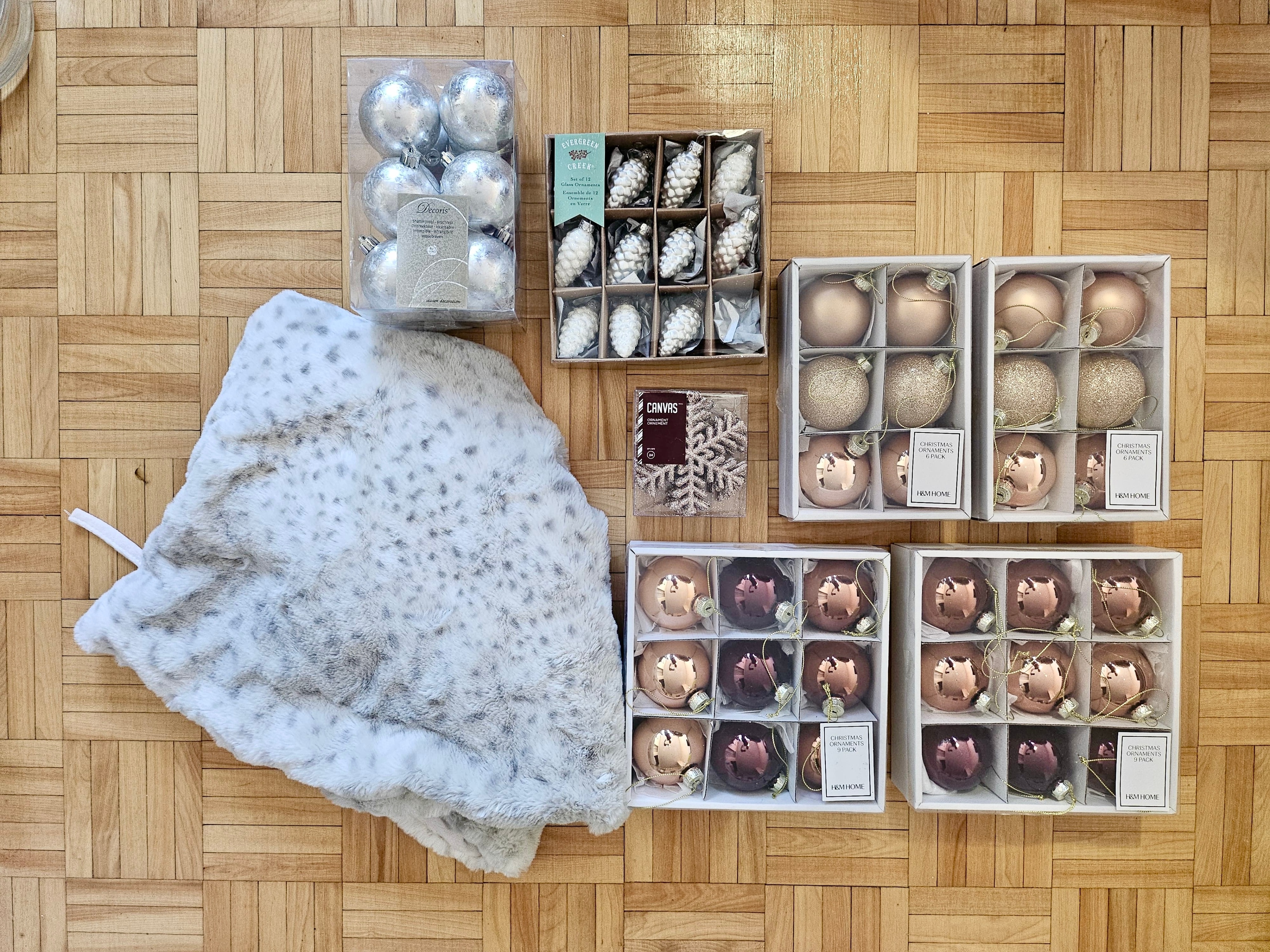 Moving Sale - Christmas Tree Ornaments and Tree Skirt