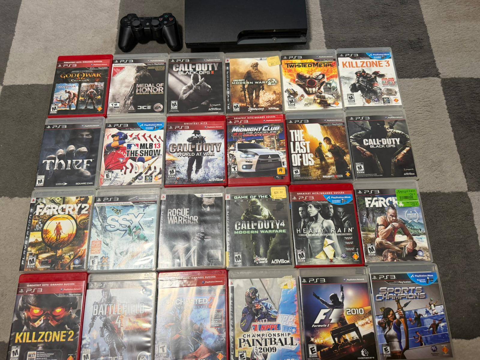 PS3 FOR SALE – 40 GAMES INCLUDED! - photo 4