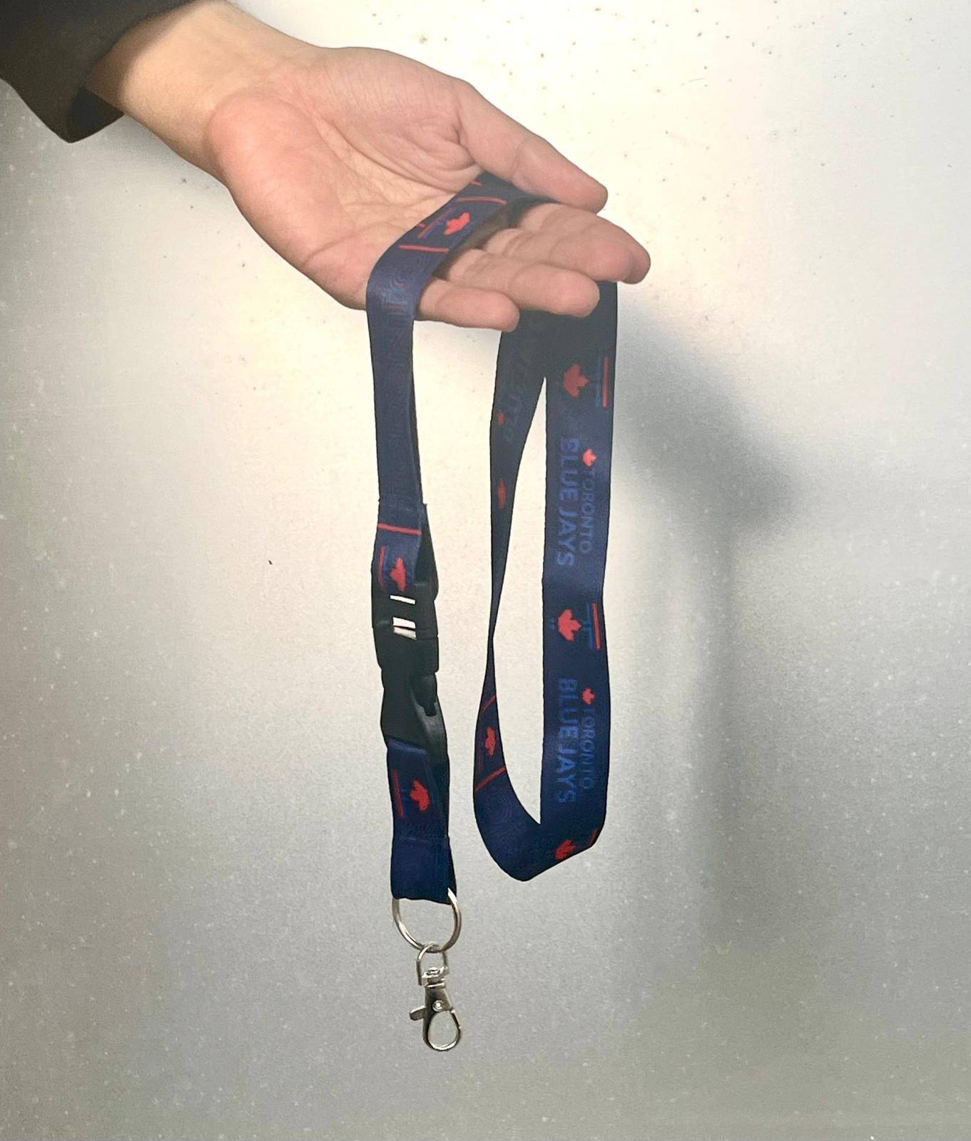 MOVING OUT SALE | Blue Jays Lanyard, Detachable buckle-key strap
