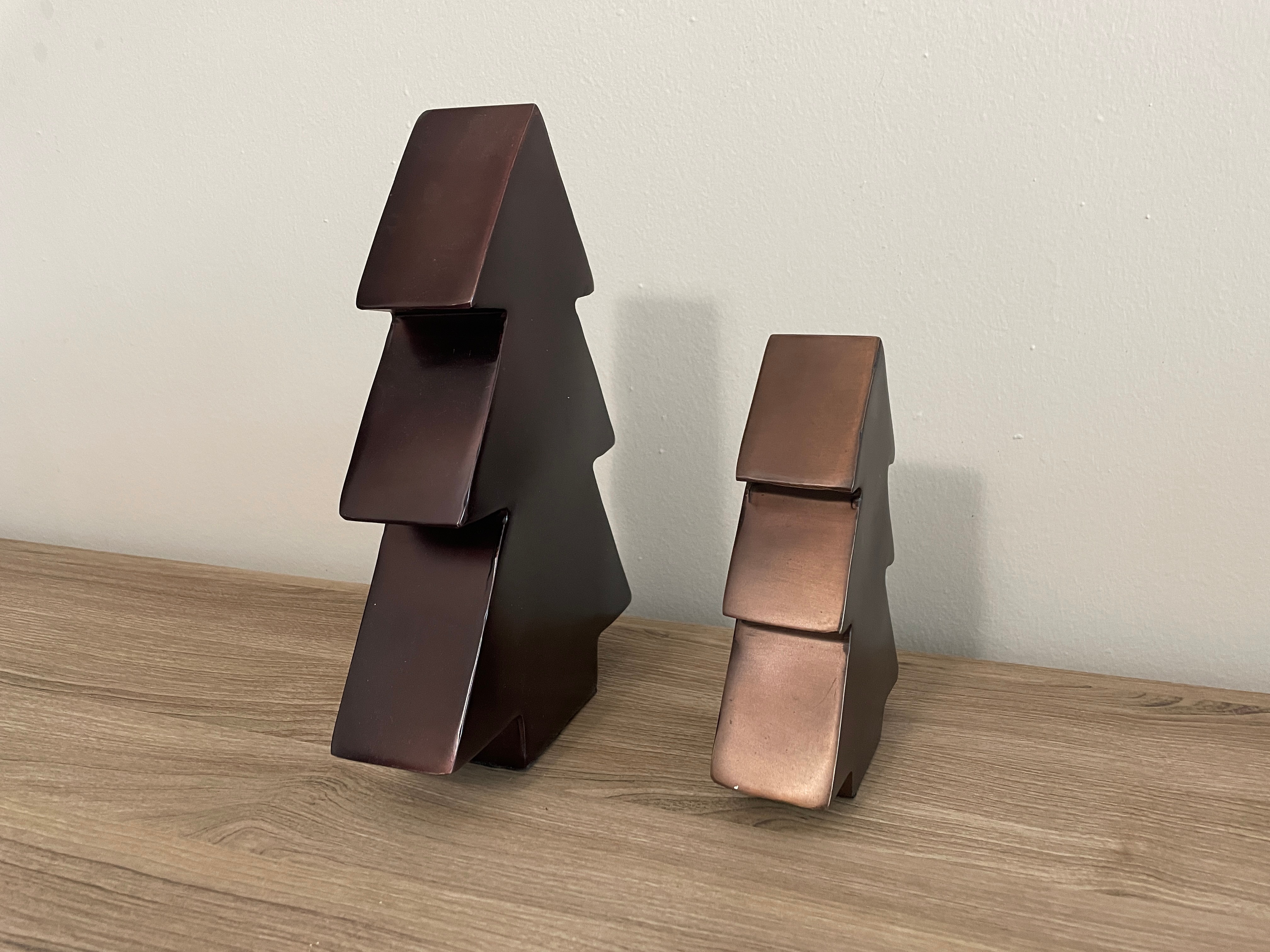 Powder Coated Steel Christmas Trees (set of 2) - photo 2