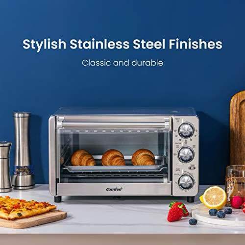 SEALED 12L 4-Slice Toaster Oven - Stainless Steel (New) - photo 2