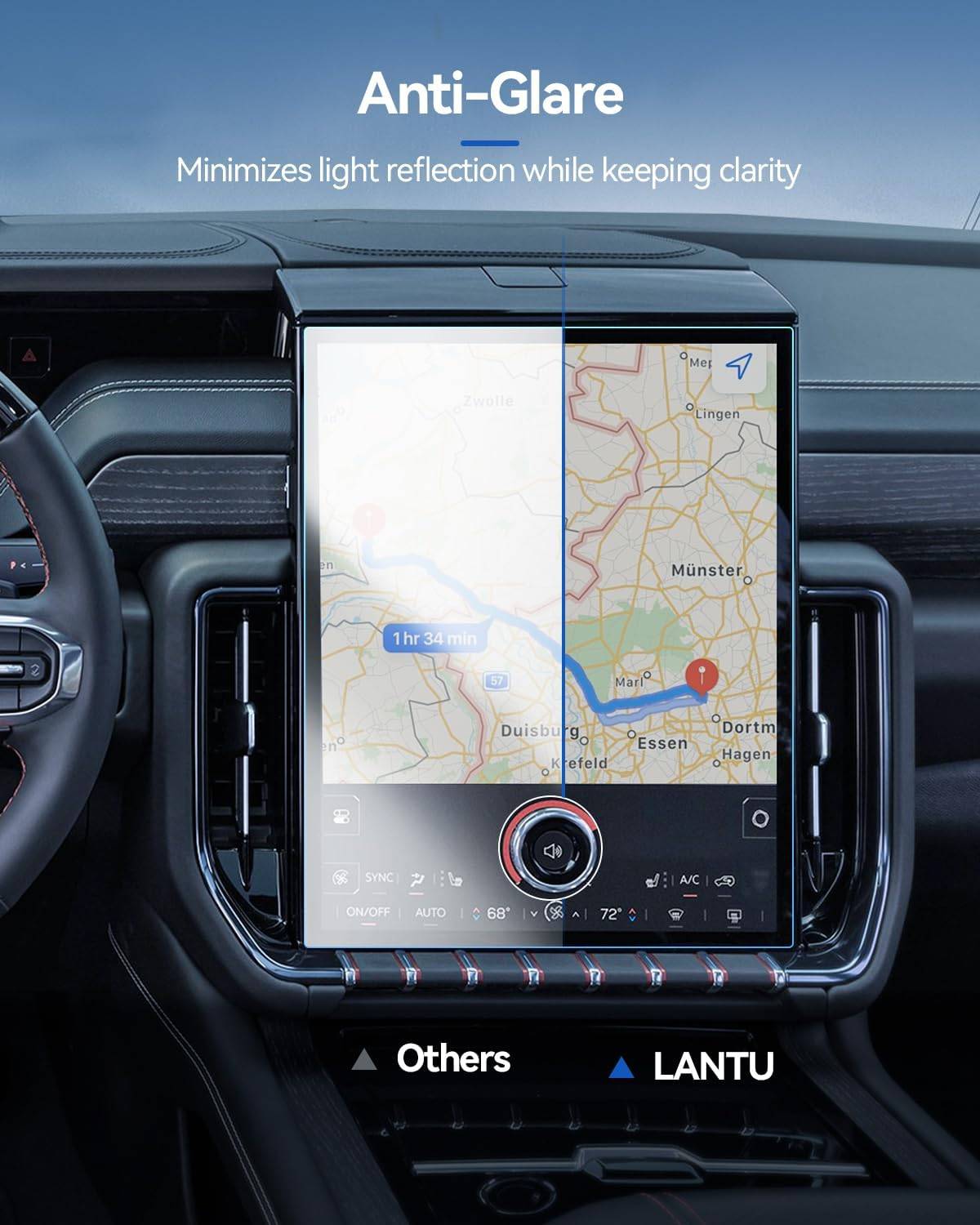 LANTU 4PCS Screen Protectors for 2025–2026 GMC Yukon - photo 2