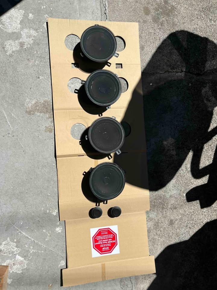 OEM Infinity speakers from Jeep