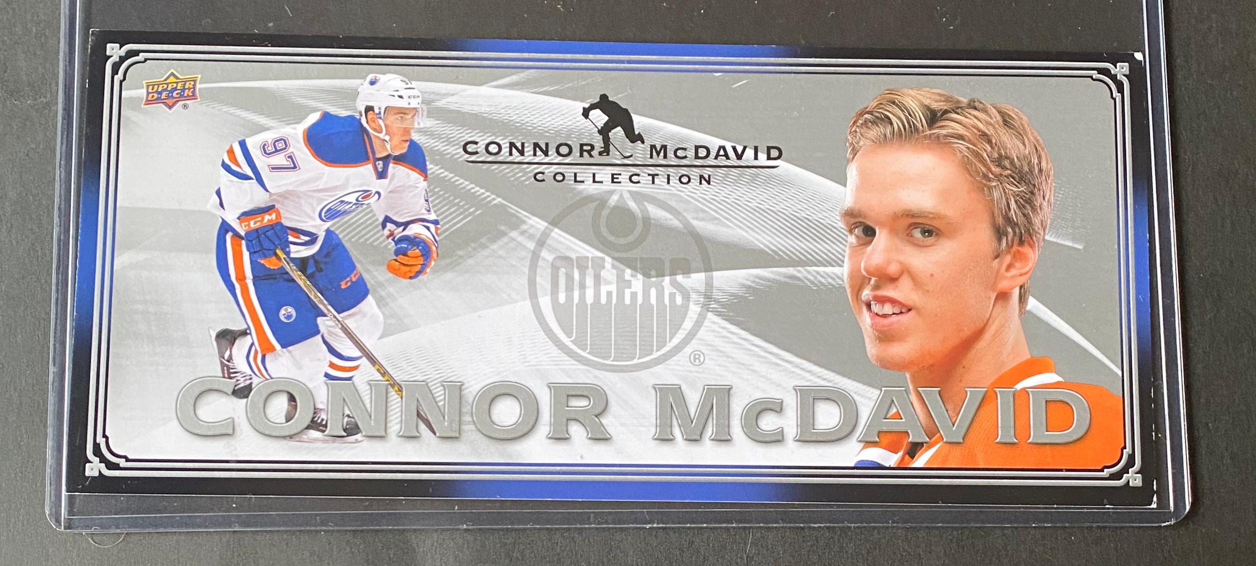 2015 Edmonton Oilers Connor Mcdavid Jumbo Rookie Card