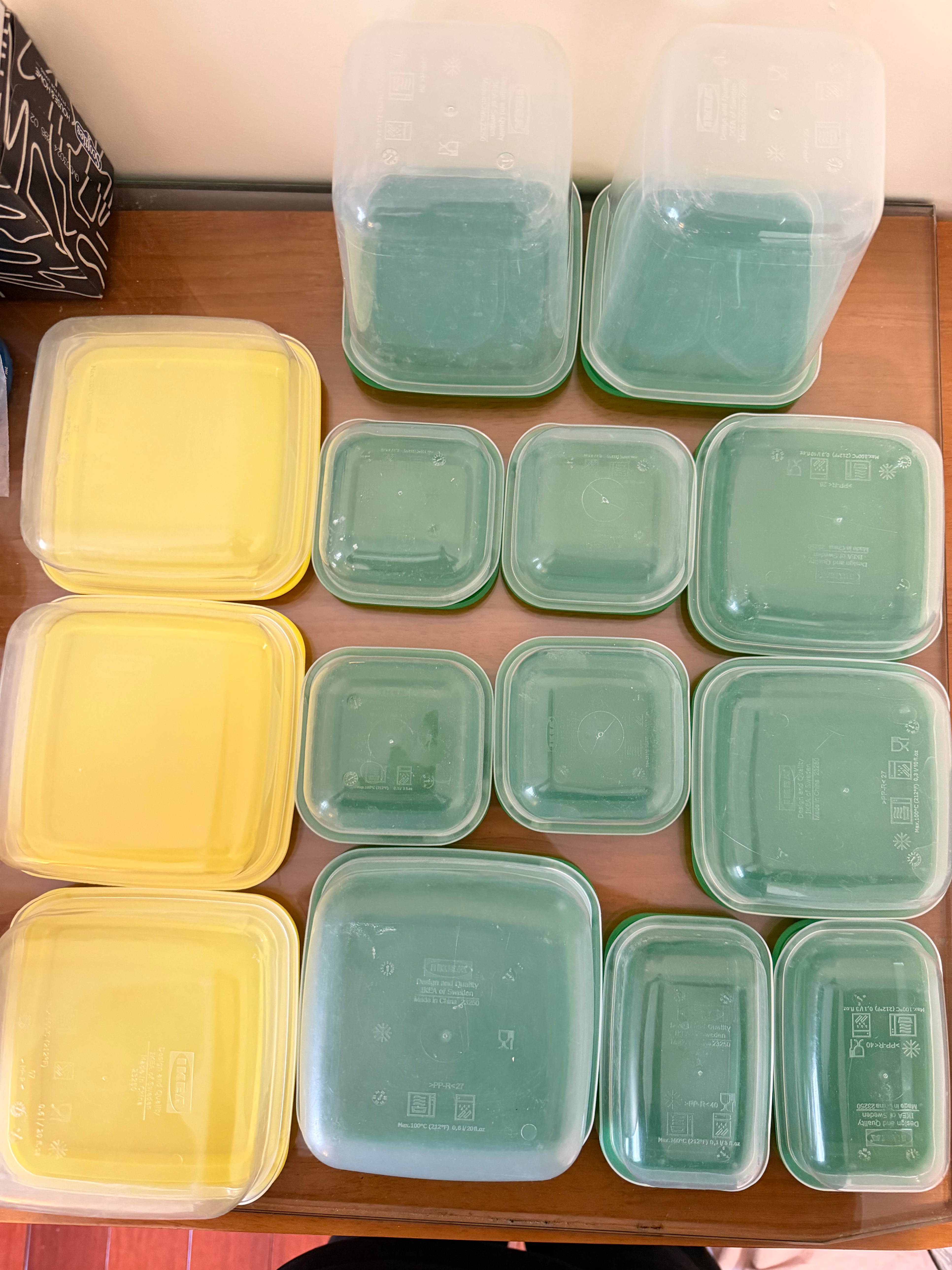 Food Storage Containers – Set of 14 with Lids - photo 2
