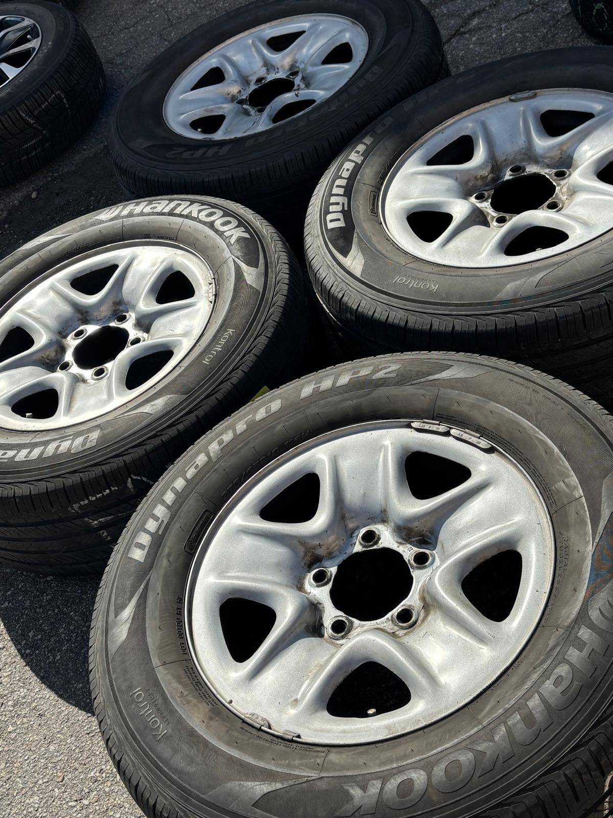 OEM 18"Toyota Tundra/Sequoia/LX(5x150)+275/65/R18 Hankook A/S