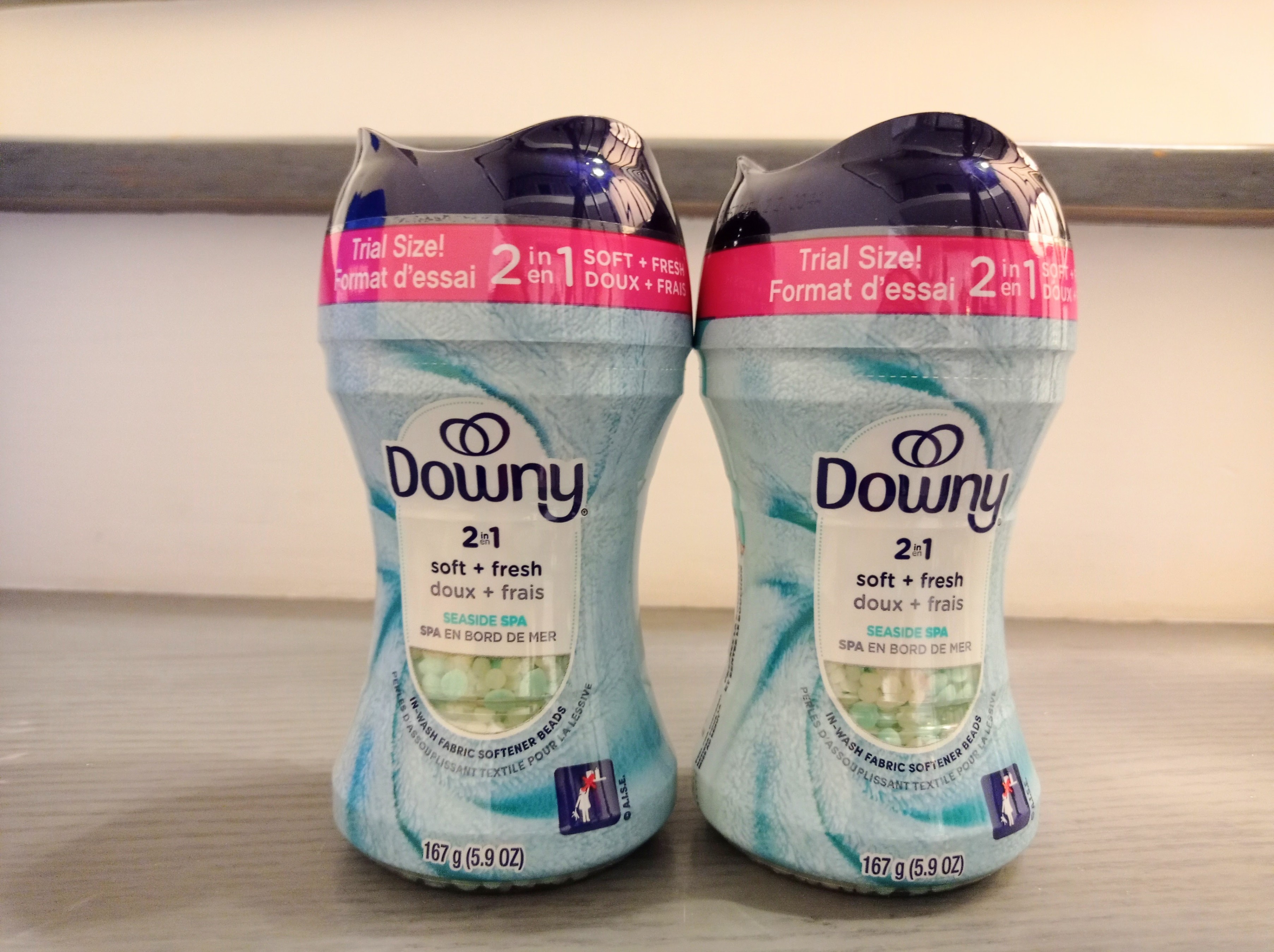 Brand New Downy 2-in-1 Soft + Fresh Laundry Beads (167g/bottle)