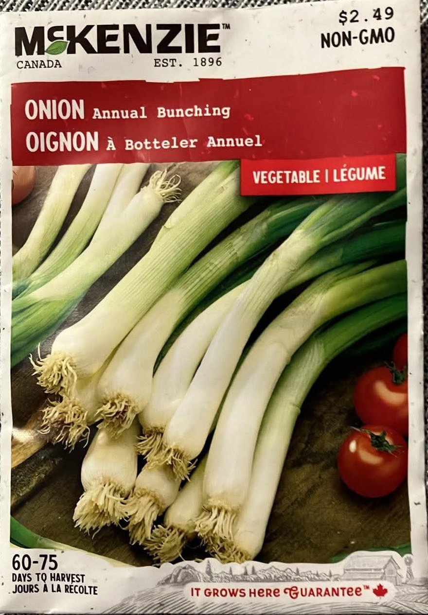 Onion Annual Bunching Seeds