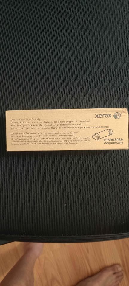 New Xerox Cyan Metered Toner Cartridge, 106R03489 CT202542 - photo 3