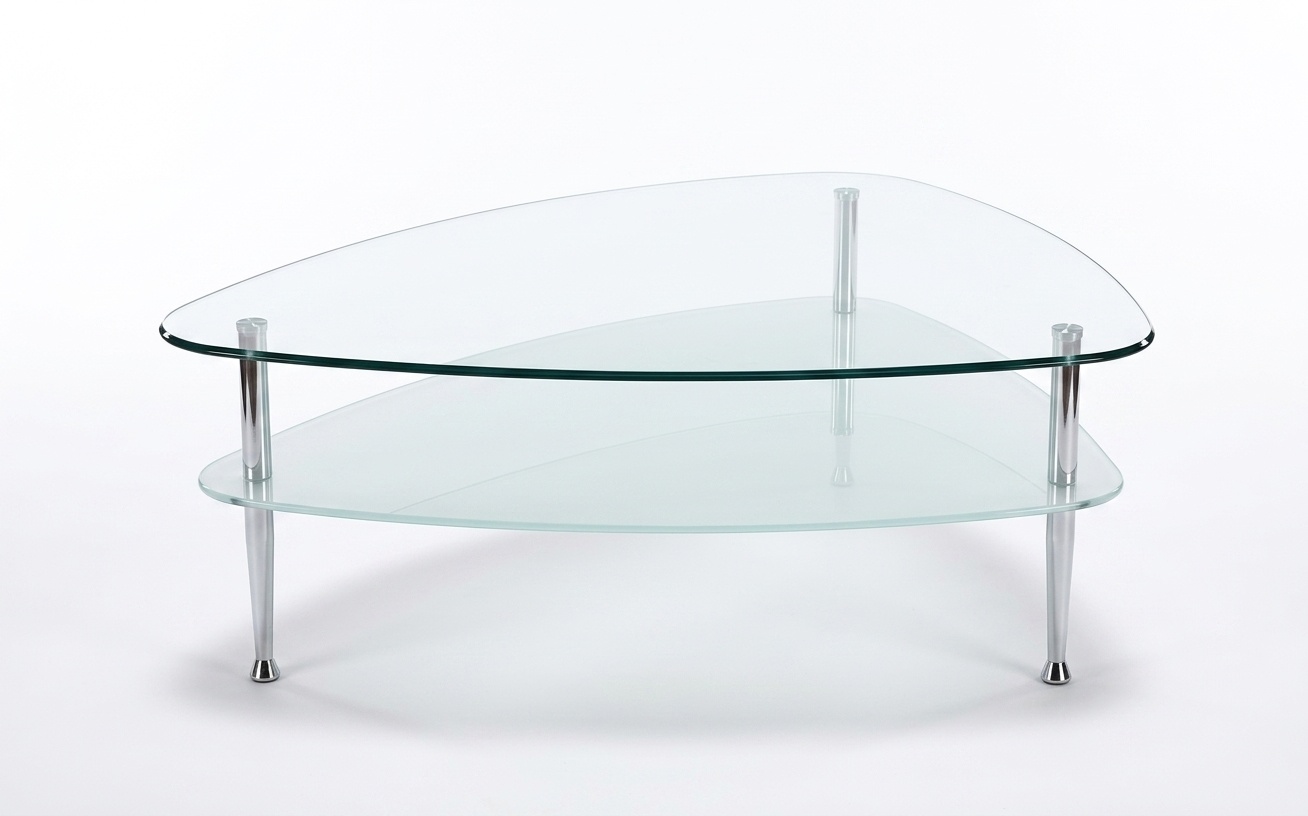 Double Glass Coffee Table – $80
