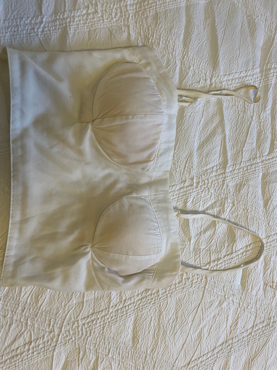 Corset Top Bundle - Yellow and White - photo 3