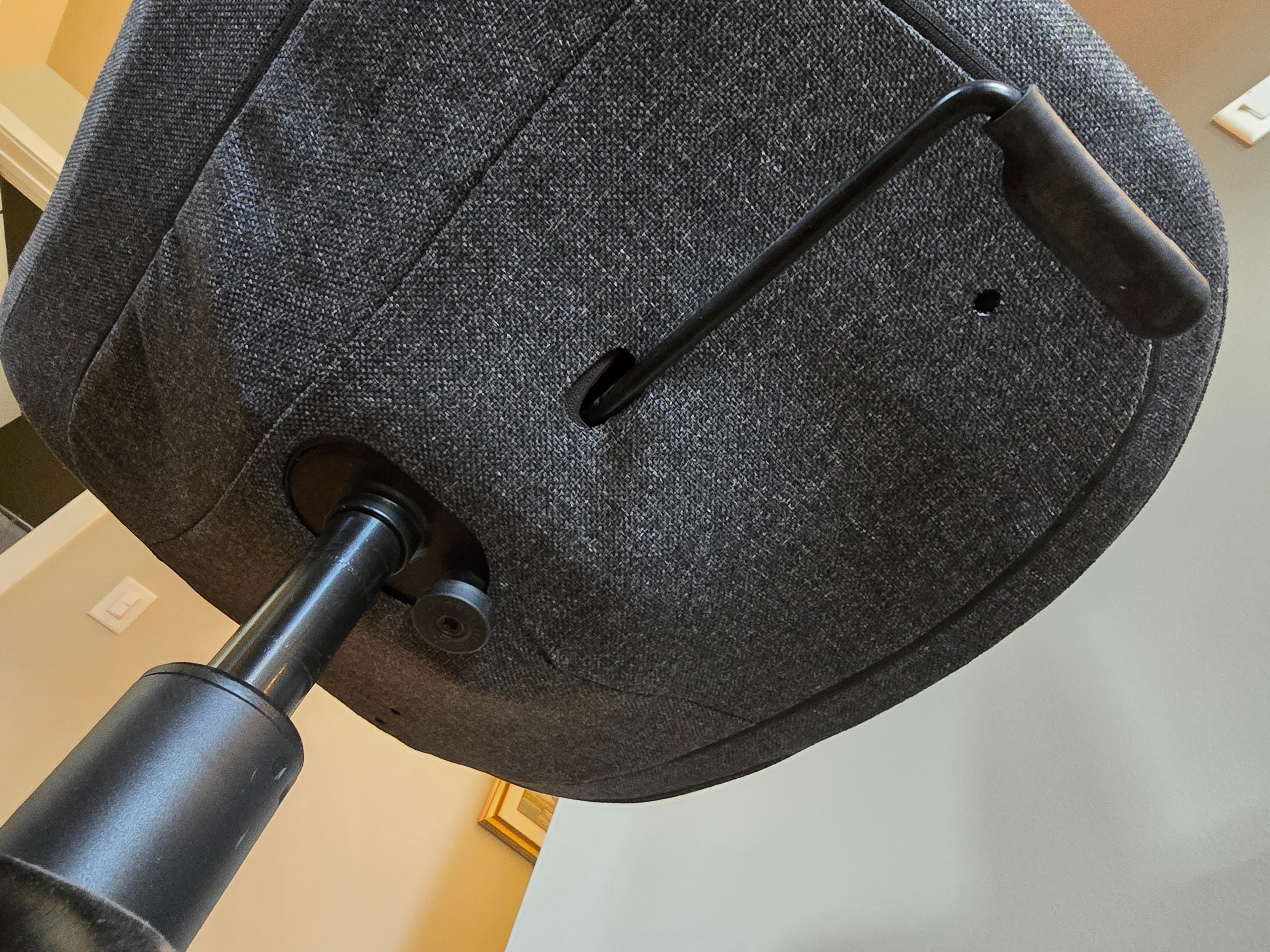 Grey Fabric Office Chair IKEA langfjall - photo 4