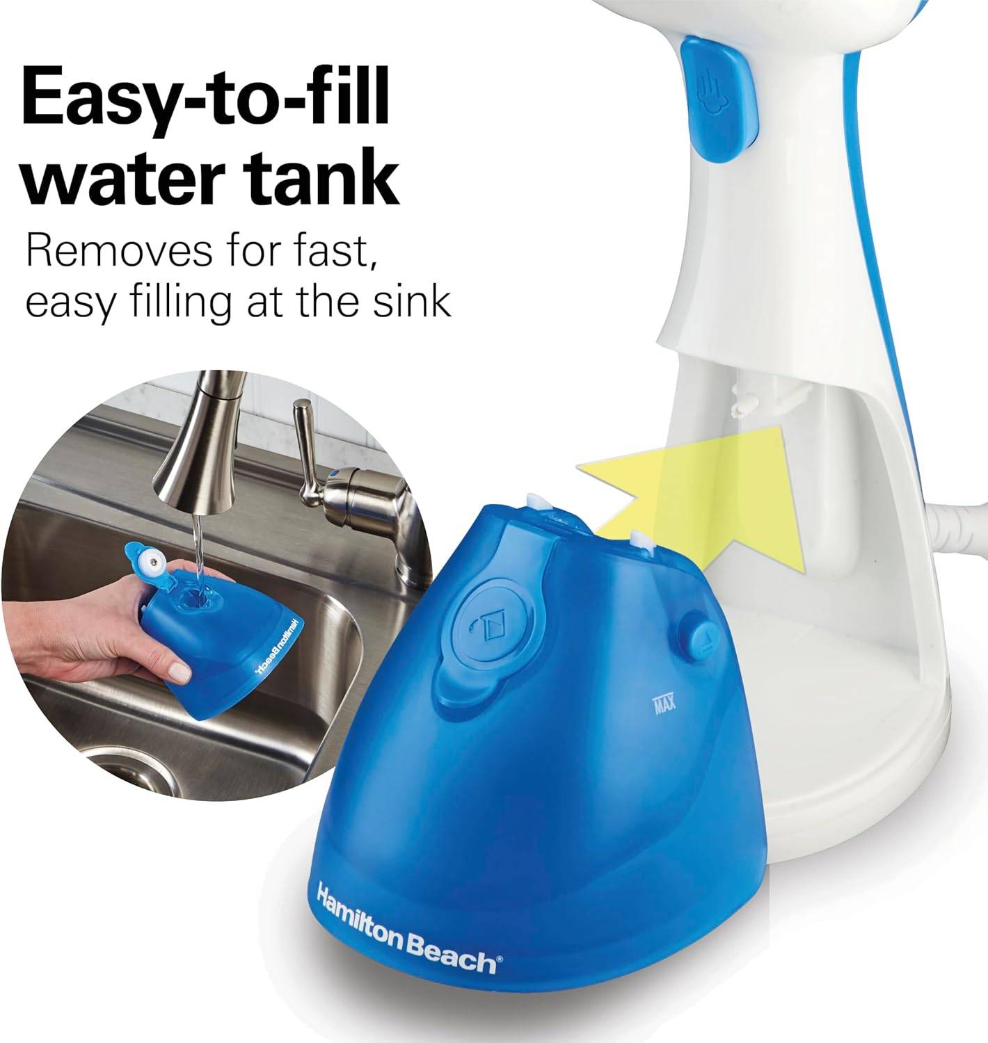 Hamilton Beach Handheld Garment Steamer – $15 - photo 5
