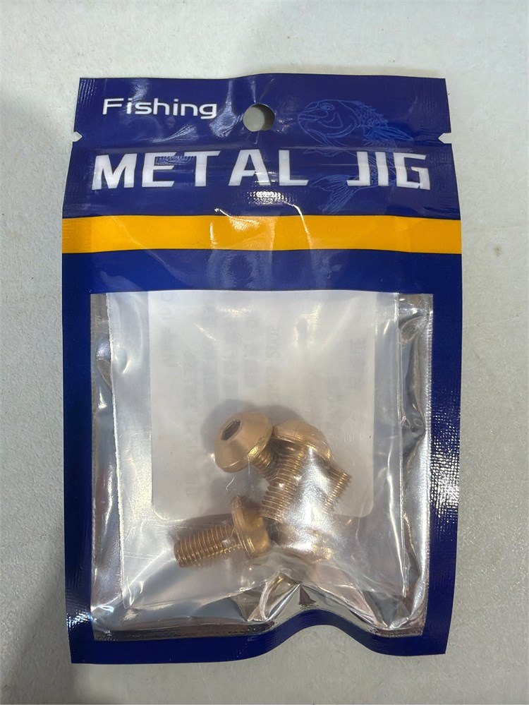 Titanium M5 x 12mm Bicycle Bottle Cage Bolts – Bronze – 4PCS - photo 3