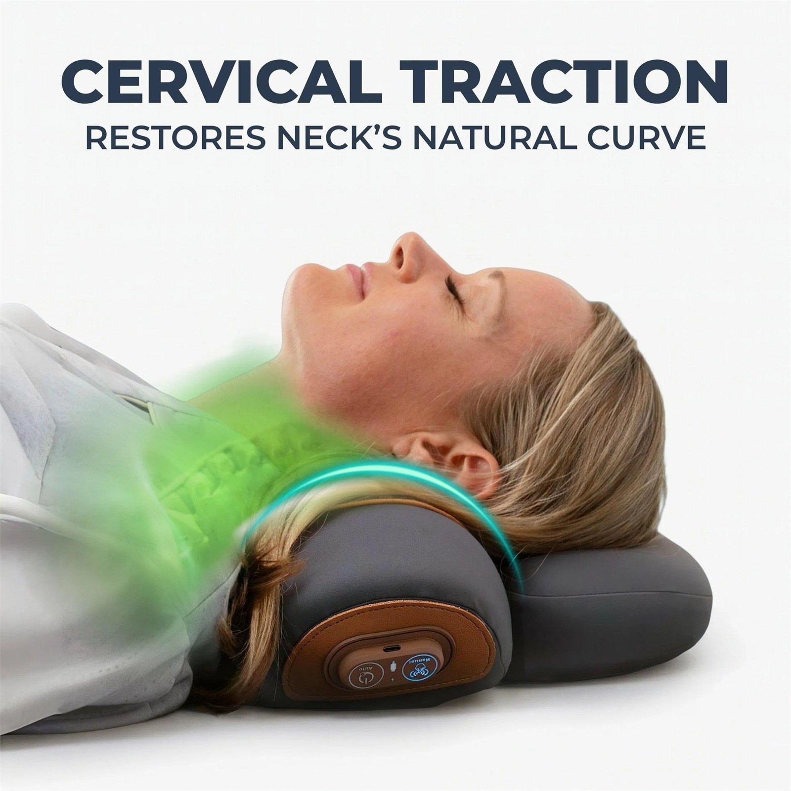 Callive Cervical Neck Traction Massage Pillow - photo 3