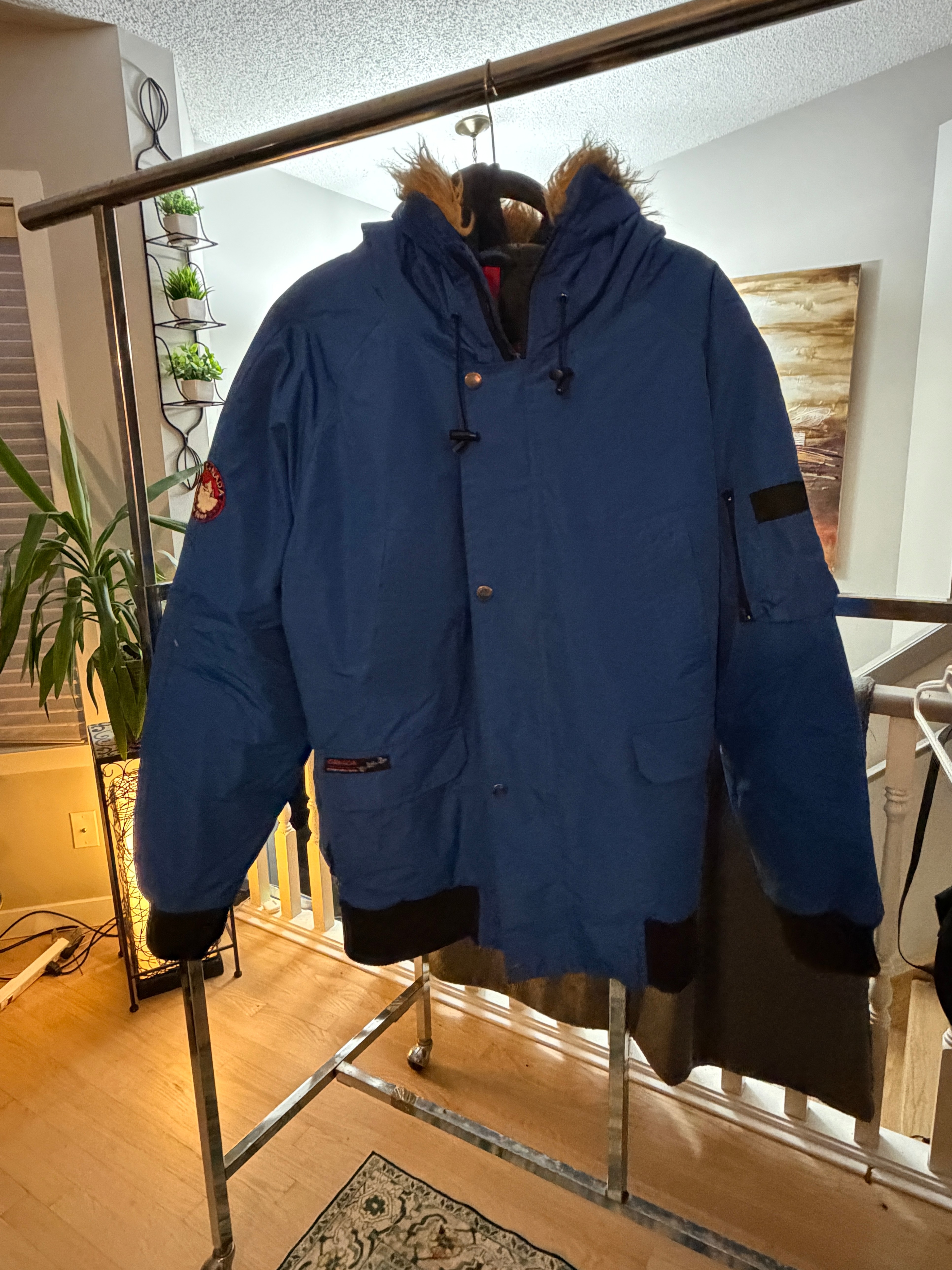 Canada Weathergear Super Triple Goose Parka Blue XL - photo 3