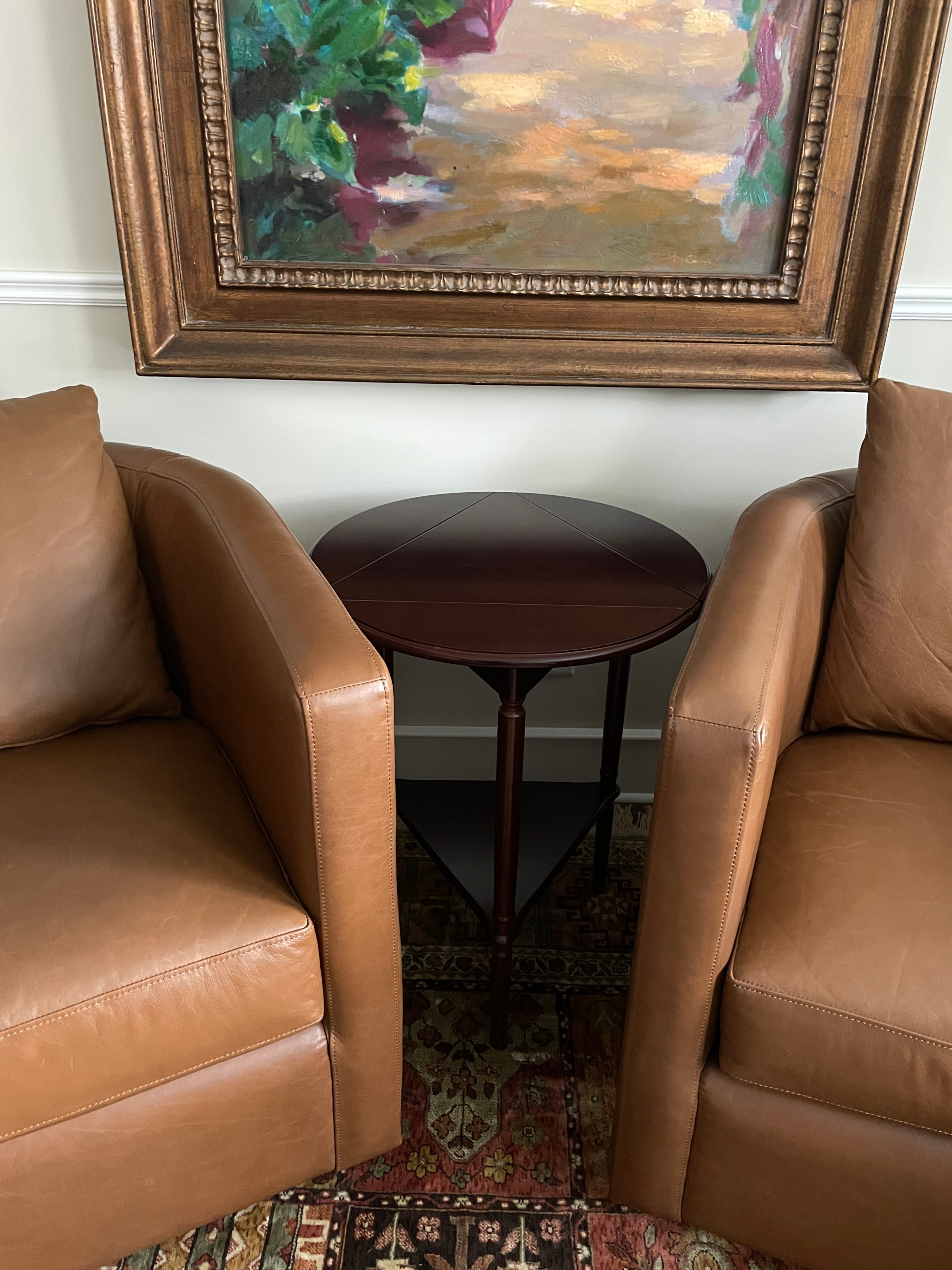 Bombay Co. End Table (triangle or circle top) - photo 2