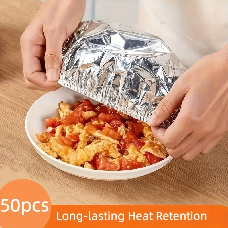 Reusable Aluminum Foil Food Covers - photo 2